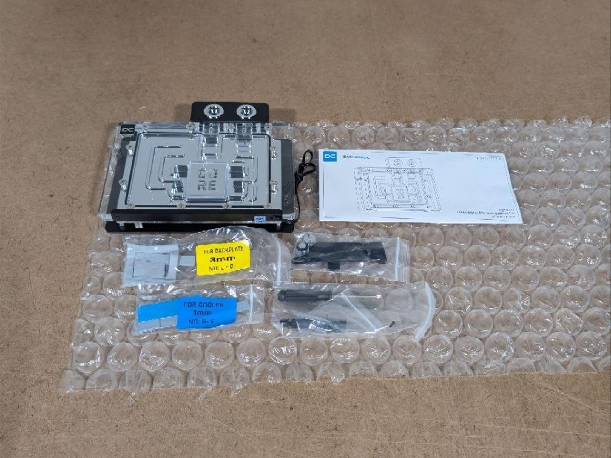 Alphacool Core Geforce RTX 5080/5070Ti Gaming Trio with Backplate (10276)