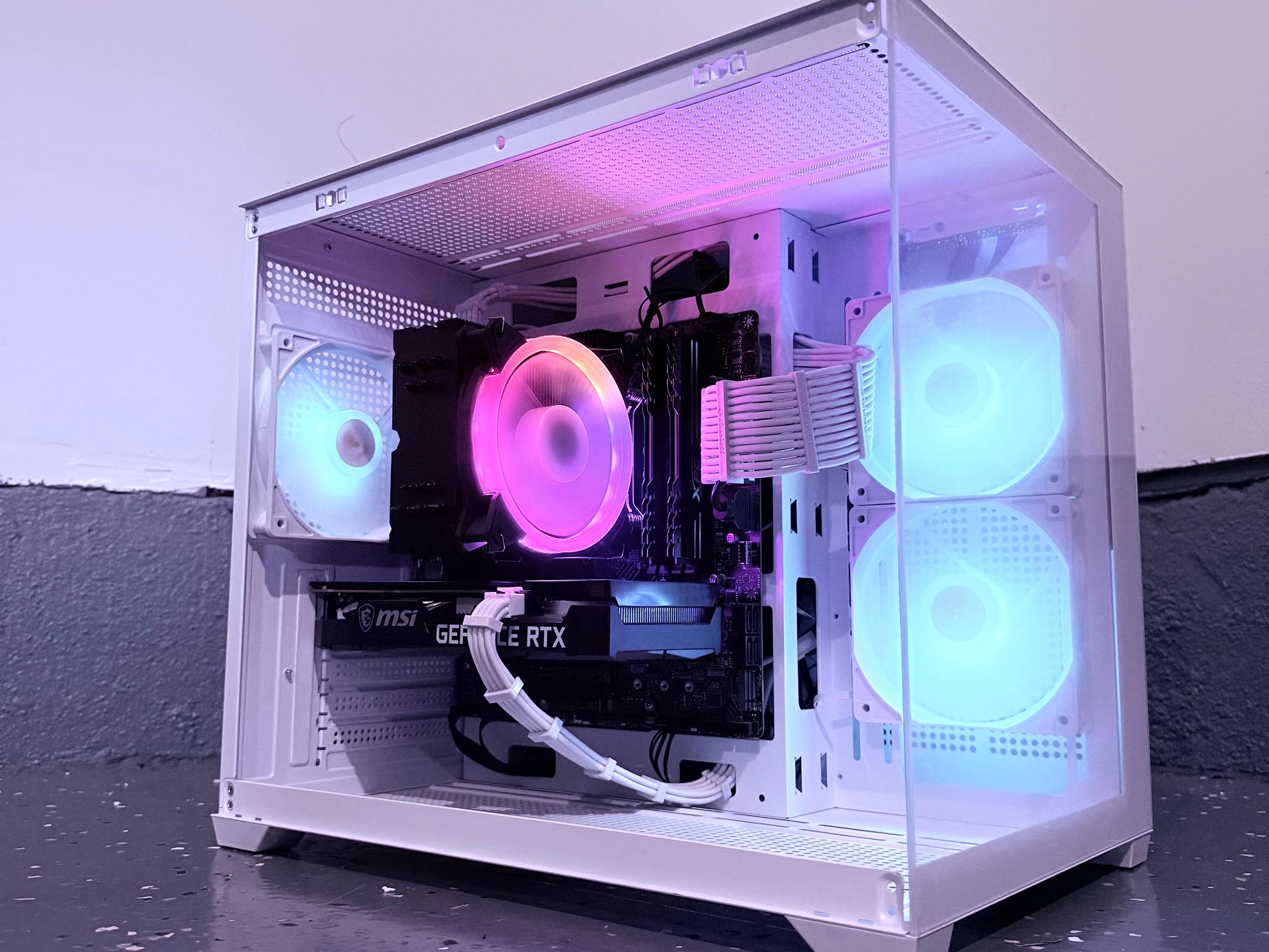 ⚪️"Opal Halo"🌈| 1440p Gaming | i7 12700F | RTX 3060 12GB | 32G Ram | 1TB Storage | Free Shipping