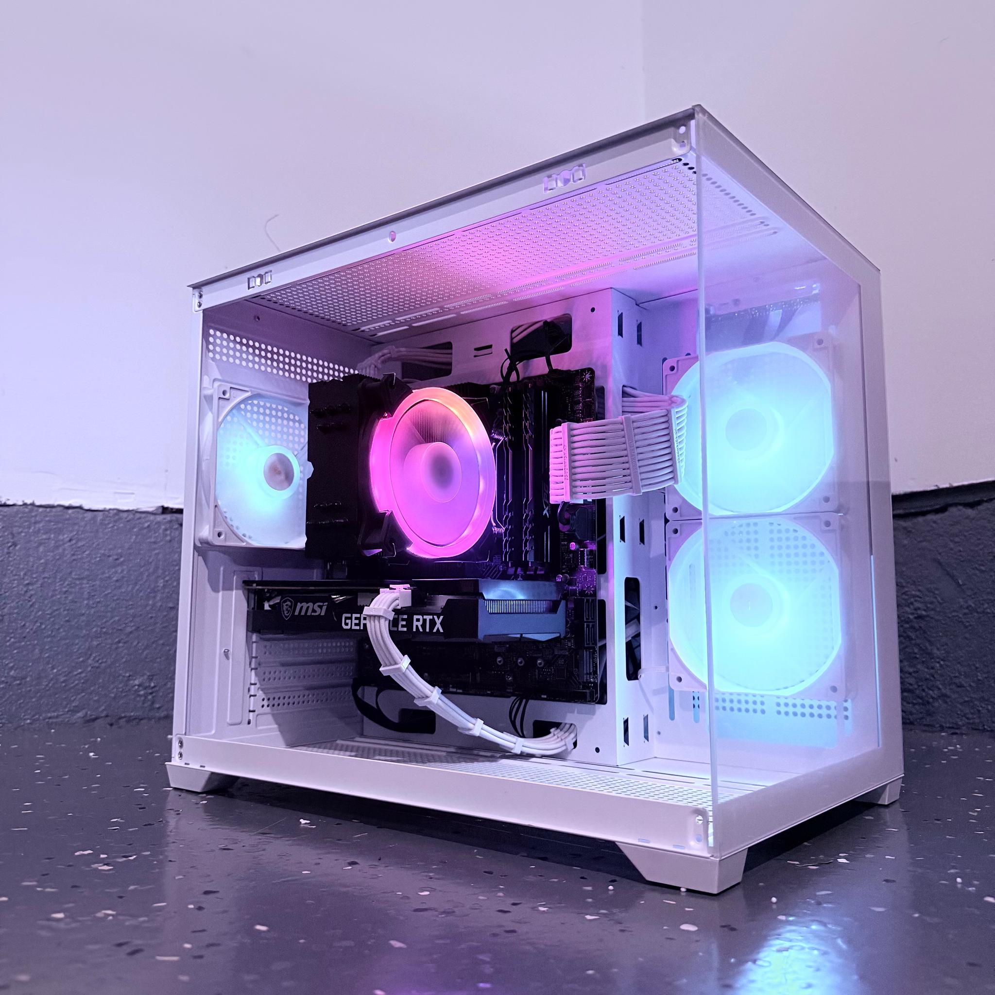 ⚪️"Opal Halo"🌈| 1440p Gaming | i7 12700F | RTX 3060 12GB | 32G Ram | 1TB Storage | Free Shipping