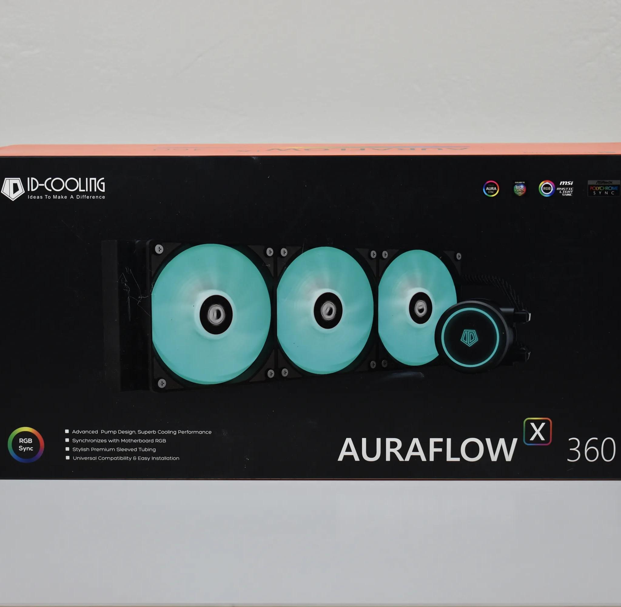 (New, BNIB) ID-COOLING AURAFLOW 360 CPU Water Cooler RGB AIO Cooler
