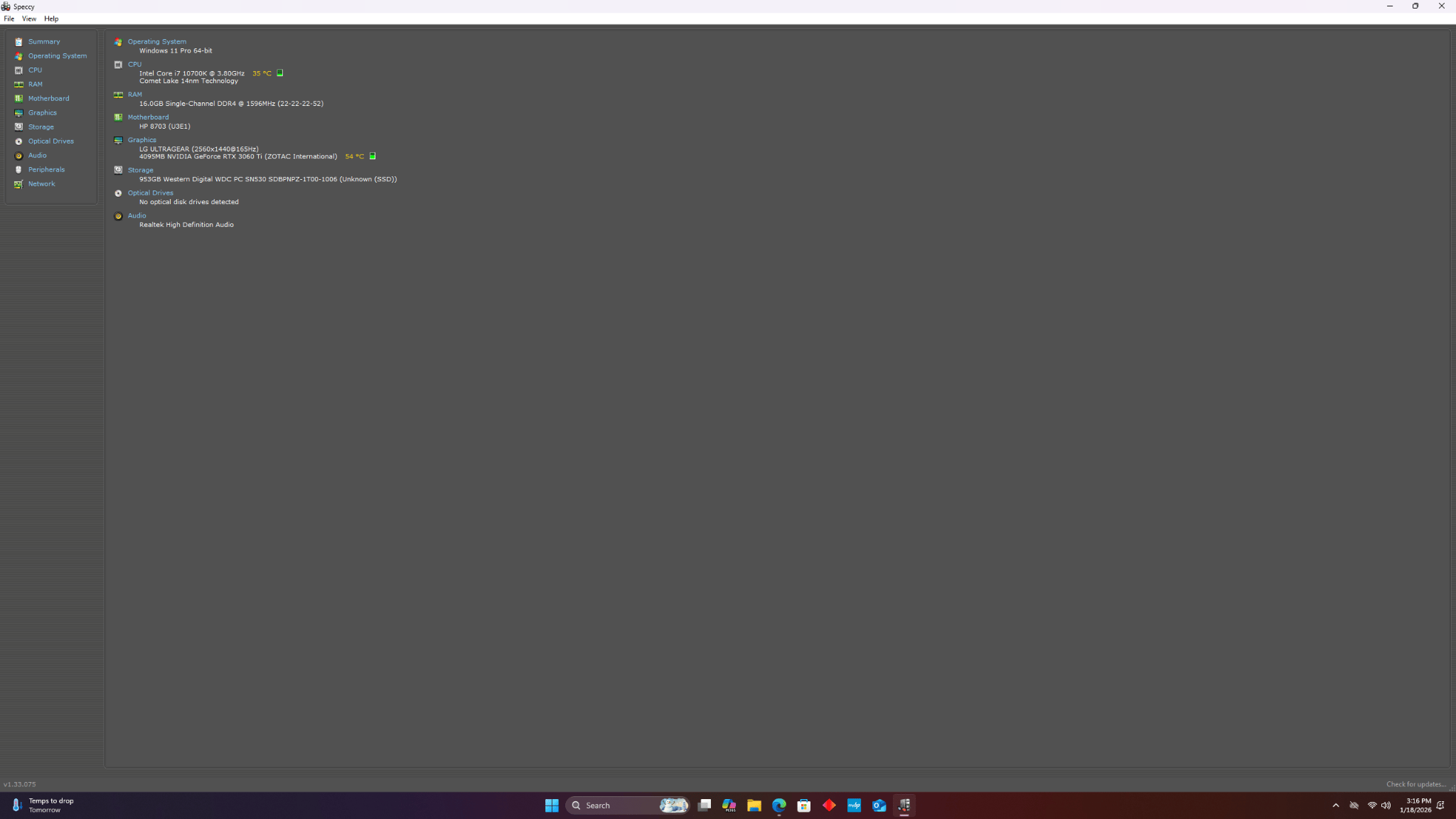 Hp omen pc, liquid cooled