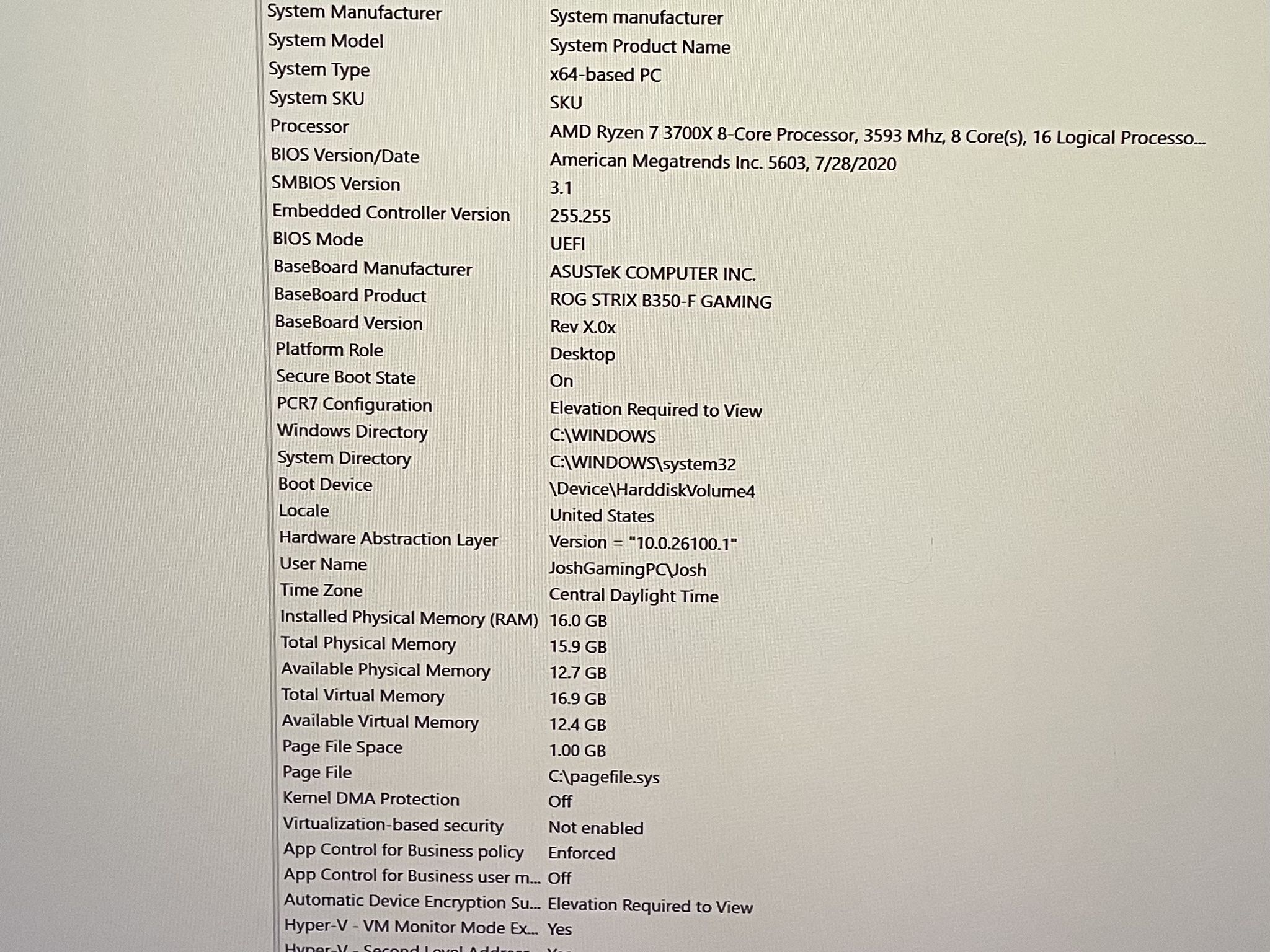 Gaming PC! RTX 3070, RYZEN 7 3700X, 16 GB RAM