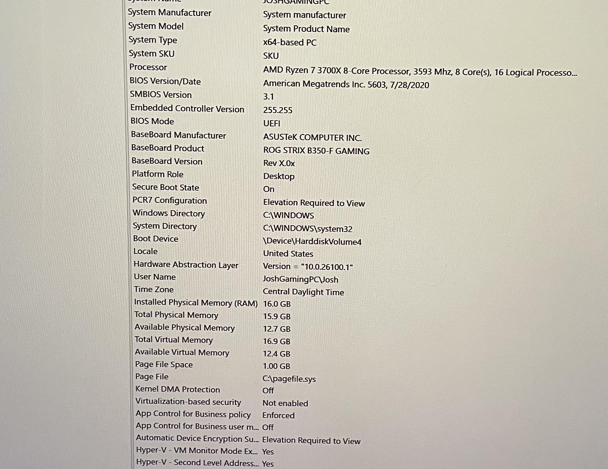 Gaming PC! RTX 3070, RYZEN 7 3700X, 16 GB RAM