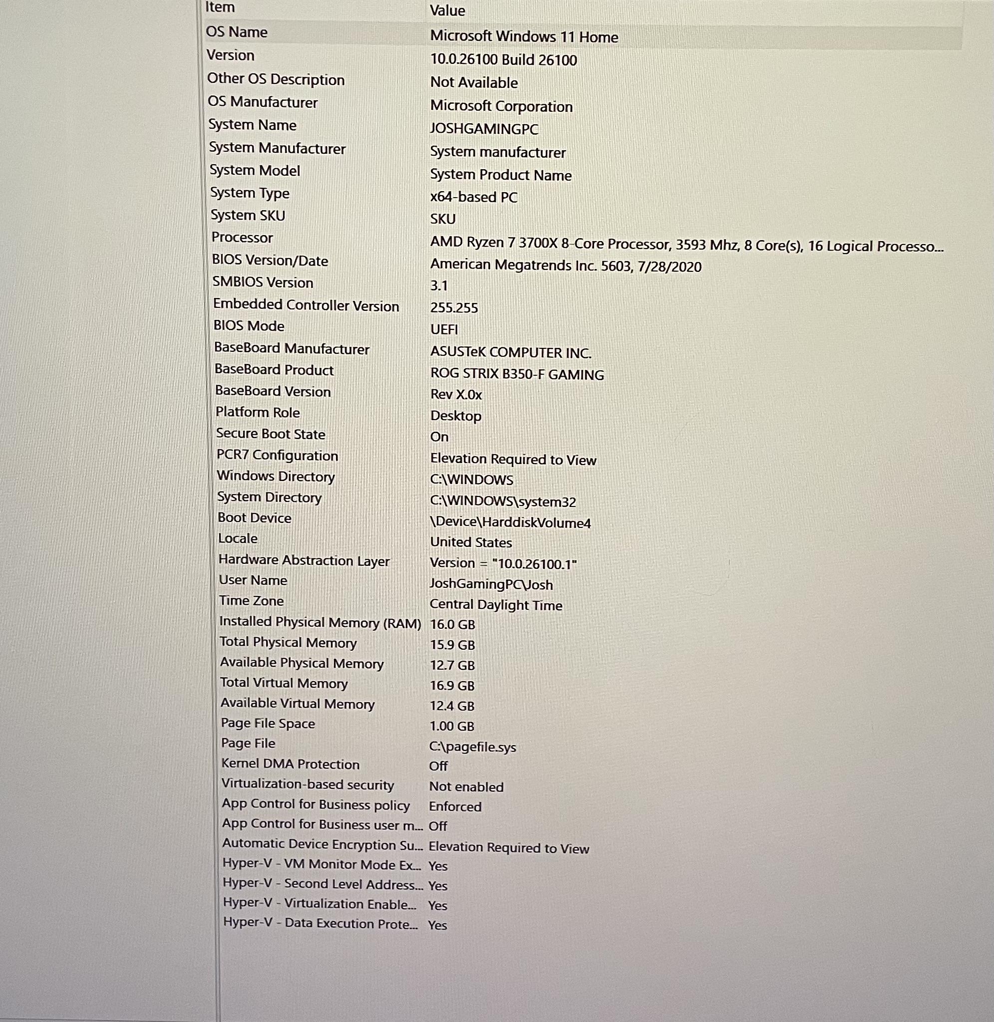 Gaming PC! RTX 3070, RYZEN 7 3700X, 16 GB RAM