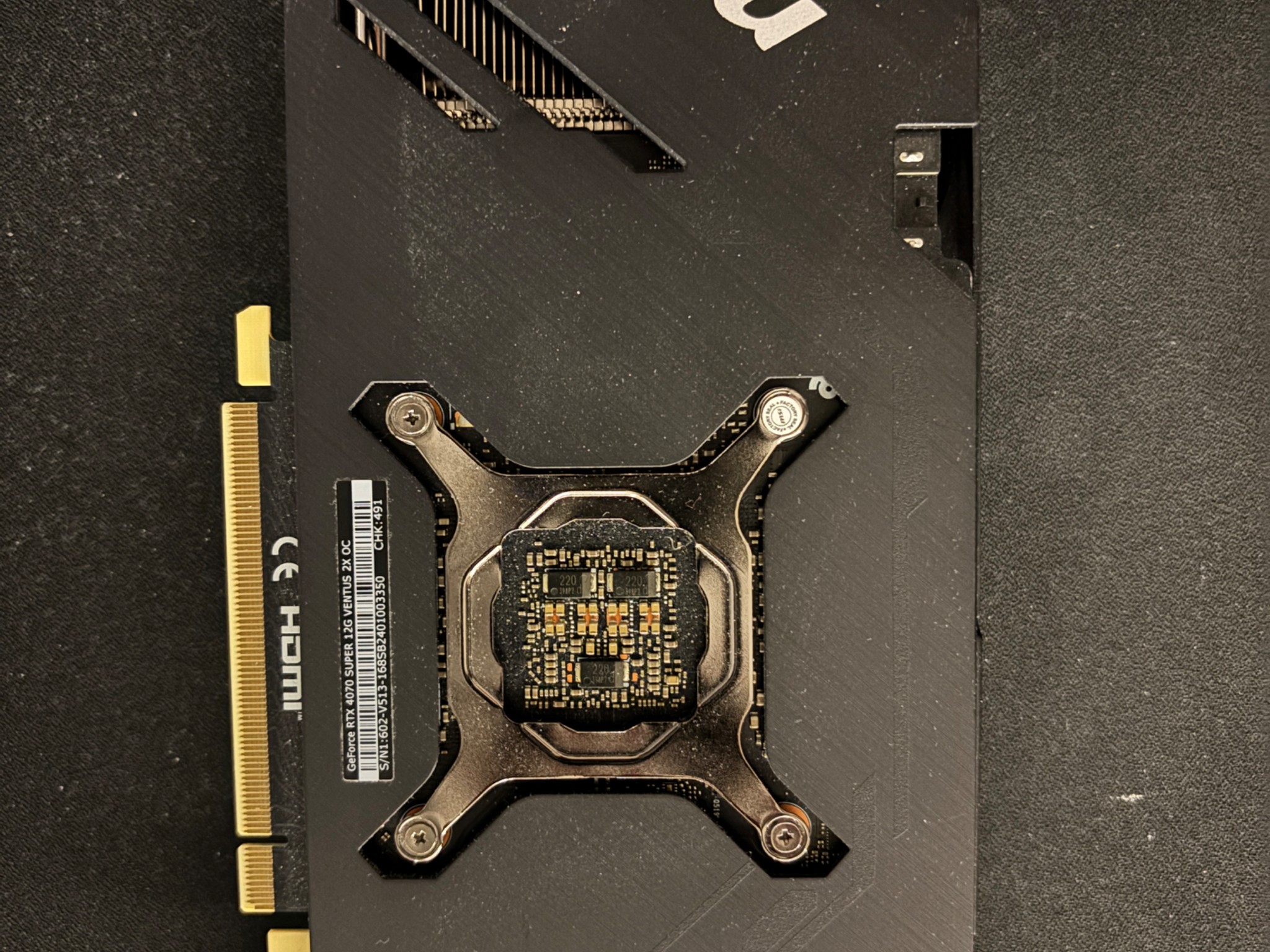 MSI GeForce RTX 4070 SUPER 12G VENTUS 2X OC