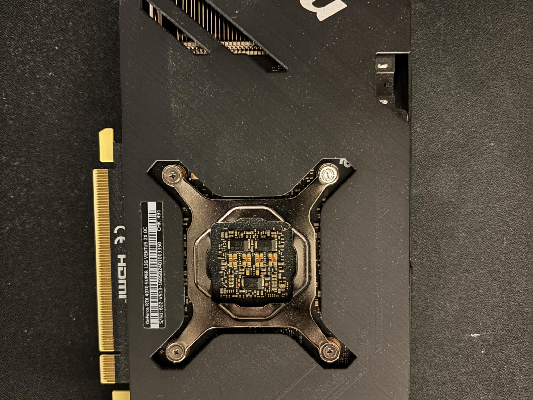 MSI GeForce RTX 4070 SUPER 12G VENTUS 2X OC