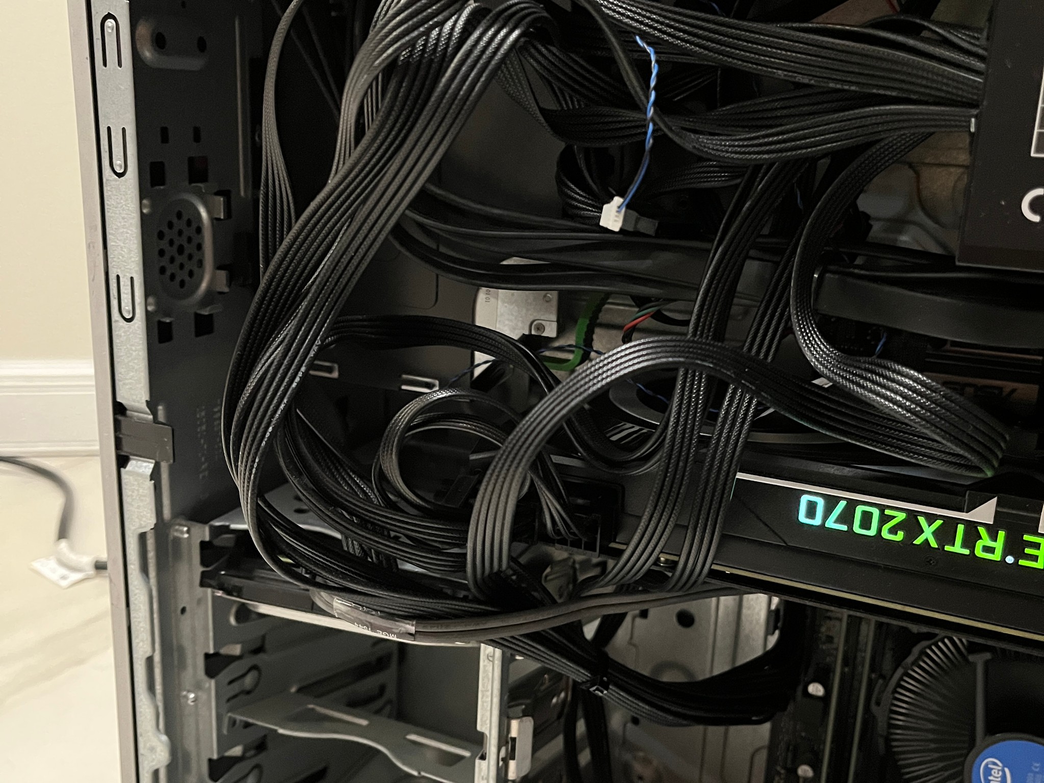 NVIDIA RTX 2070, Intel Core i5-8400, 16GB RAM, 756GB Storage, HP Sleeper Gaming PC w/ Wi-Fi & BT