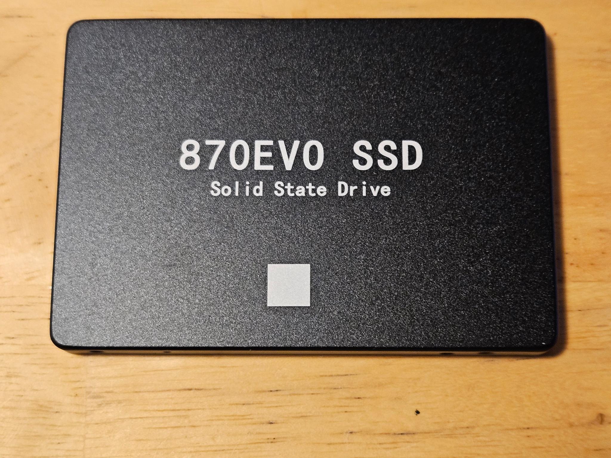 870 EVO 1TB sata ssd