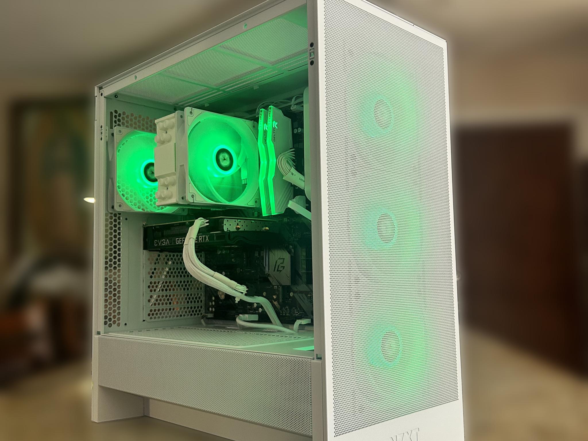 White Budget Gaming PC | RTX 3050 8GB | RYZEN 5 3600 | 16GB Ram | 1TB SSD | Win 11