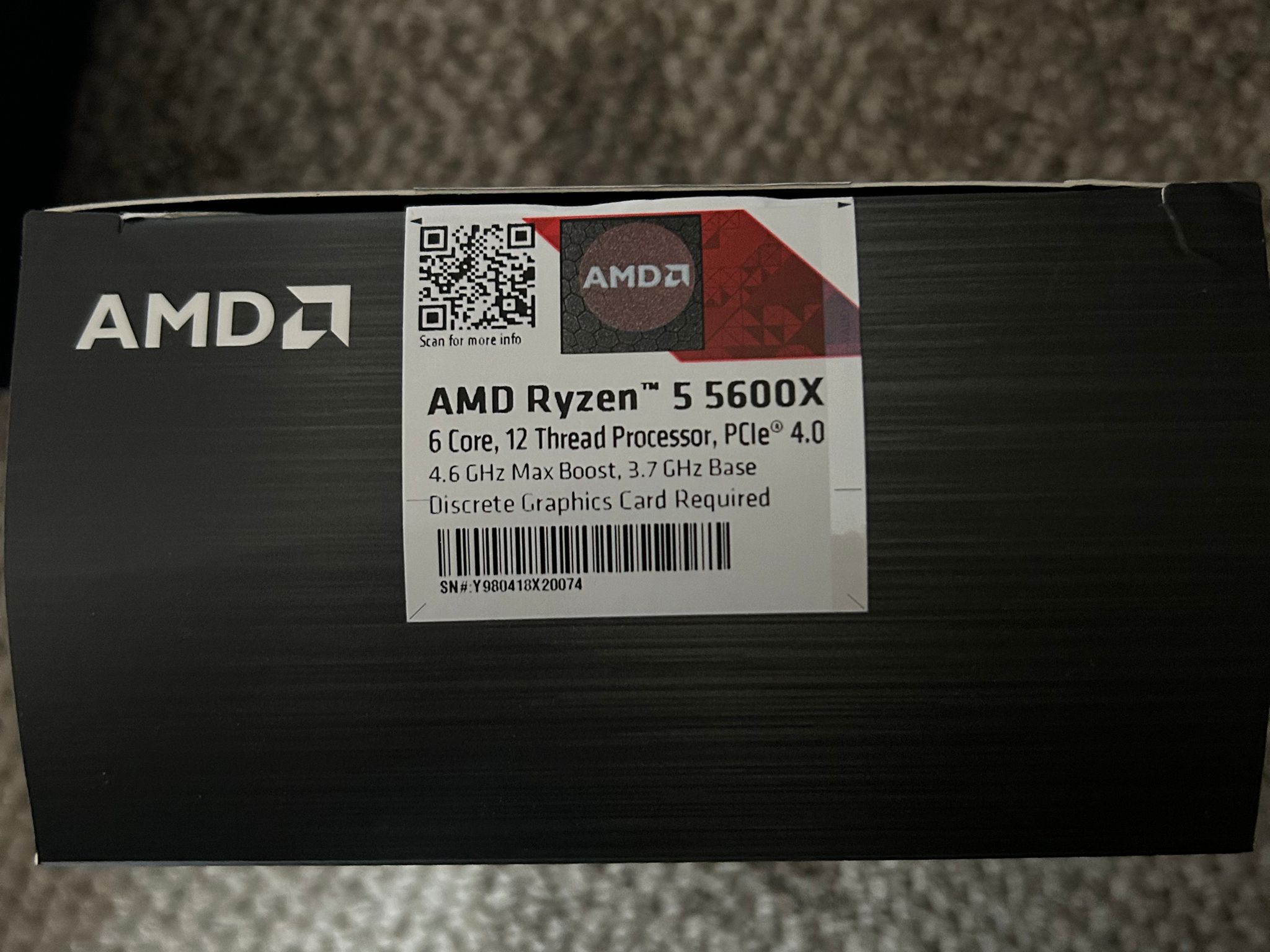 Ryzen 5 5600X CPU