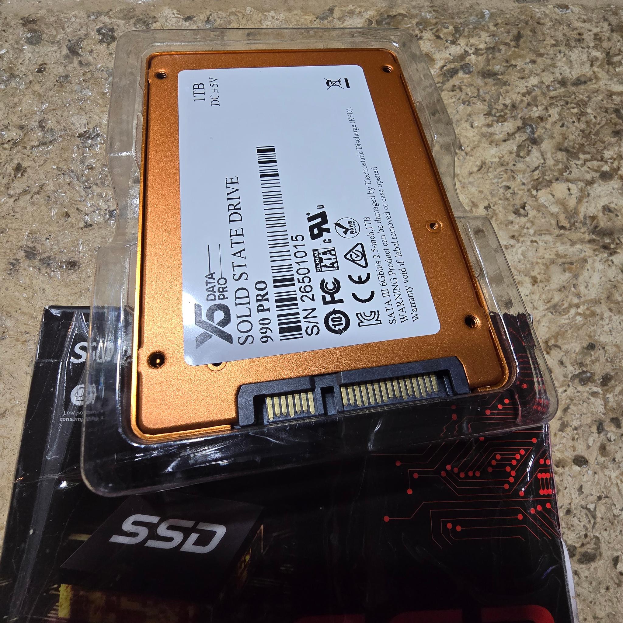 1TB 2.5" SATA III SSD ( NOT NVMe / M.2 ) –  Internal Solid State Drive for Laptop & Desktop