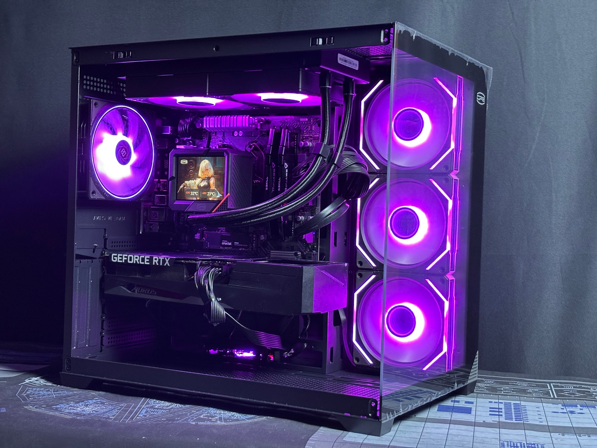 🧡BLAZING PC🧡RTX 3060 Ti | Ryzen 5 5500 | 32gb DDR4 | 1 TB M.2 SSD🔥