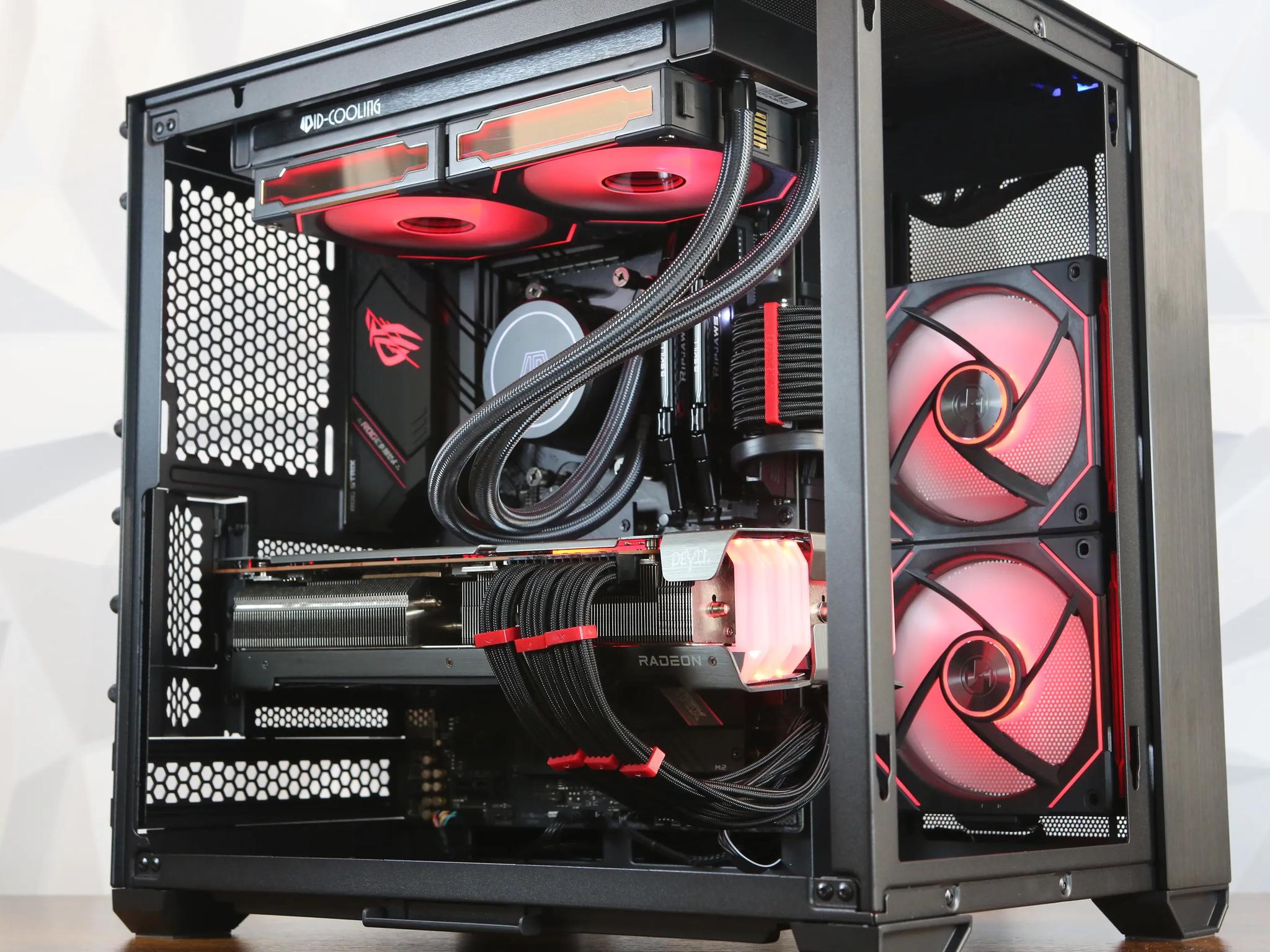 🔥🔥6950XT Red Devil & 5800X3D High-End Gaming PC! 🔥🔥4K Ultra Beast! 🔥🔥All new parts!🔥🔥