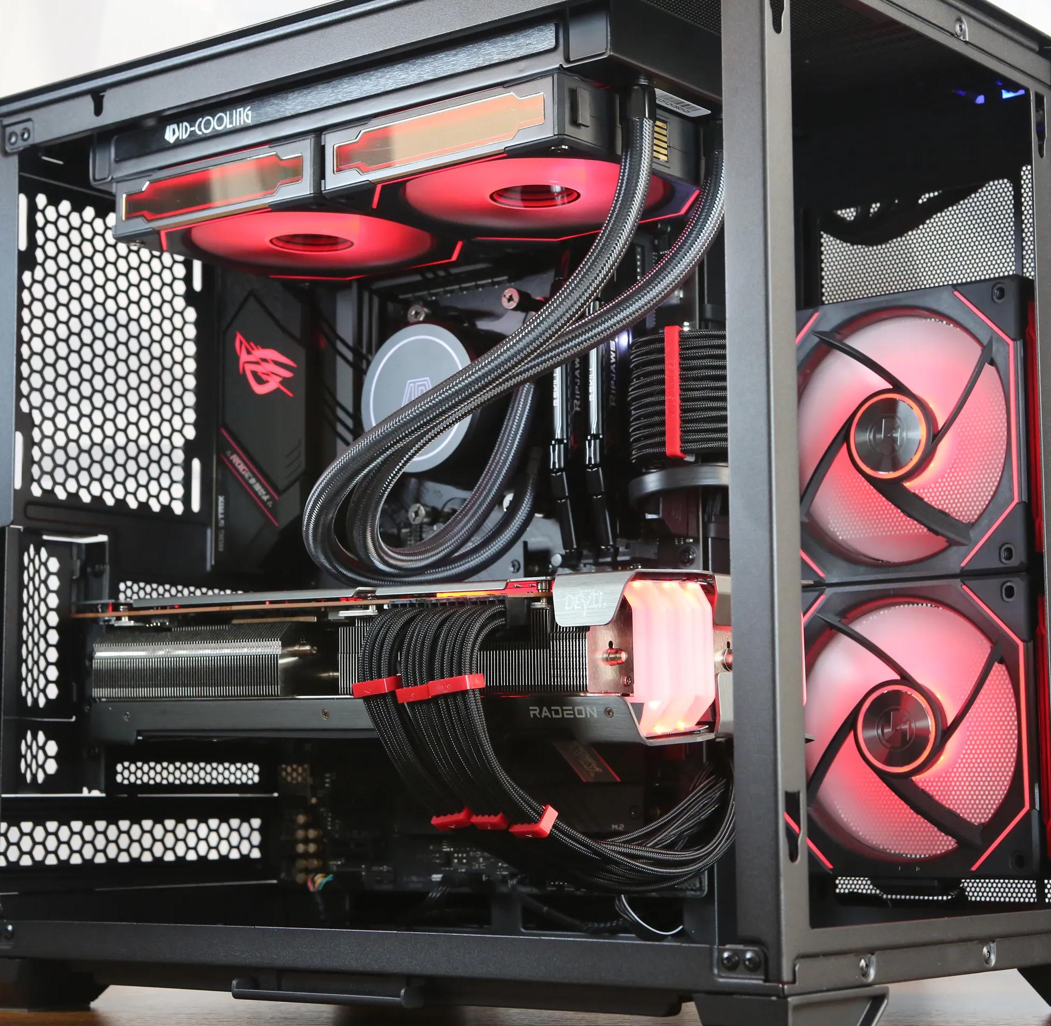🔥🔥6950XT Red Devil & 5800X3D High-End Gaming PC! 🔥🔥4K Ultra Beast! 🔥🔥All new parts!🔥🔥