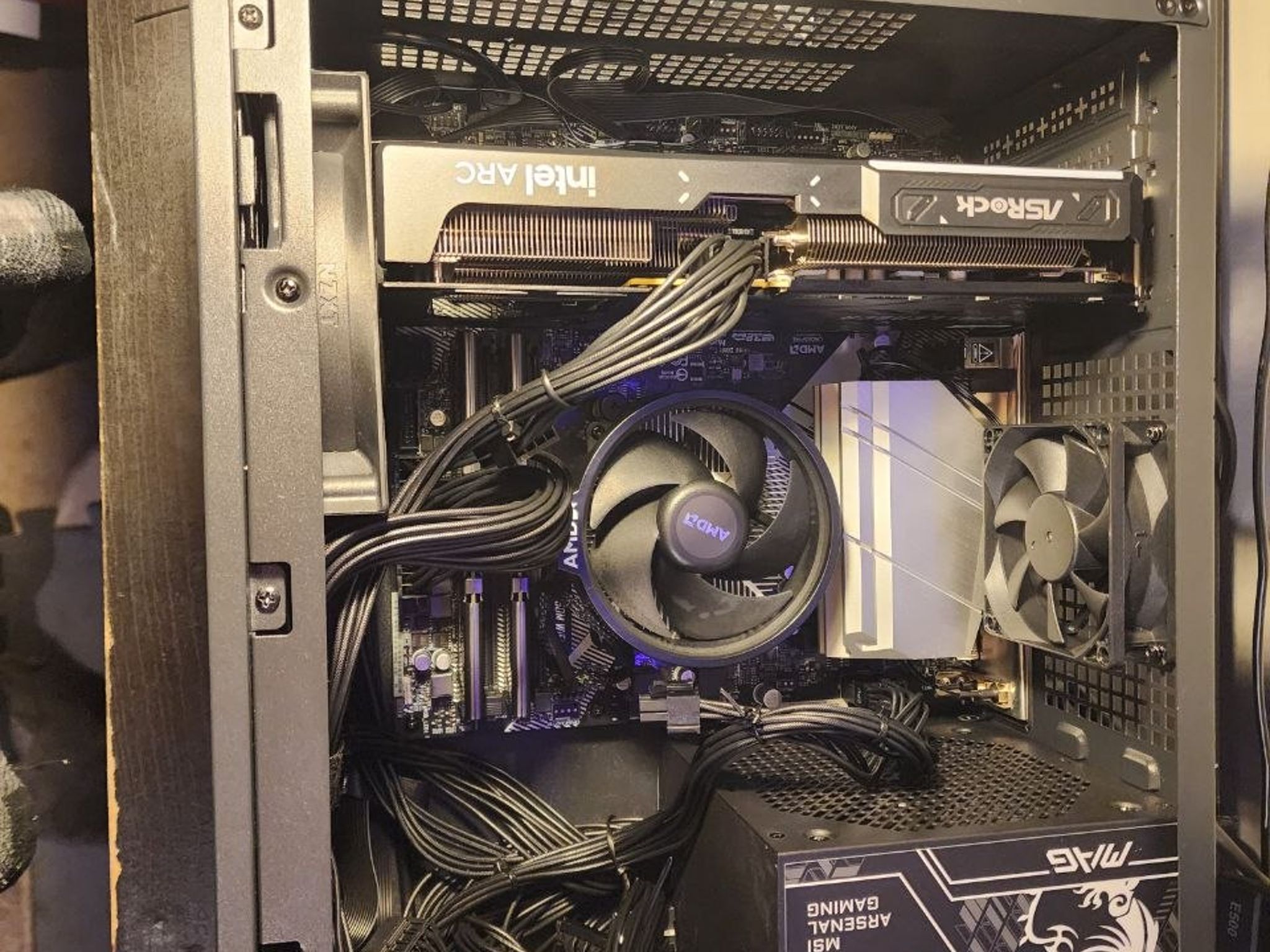 Arc B580 Custom Gaming PC - Ryzen 5 5500, 1 TB NVMe SSD