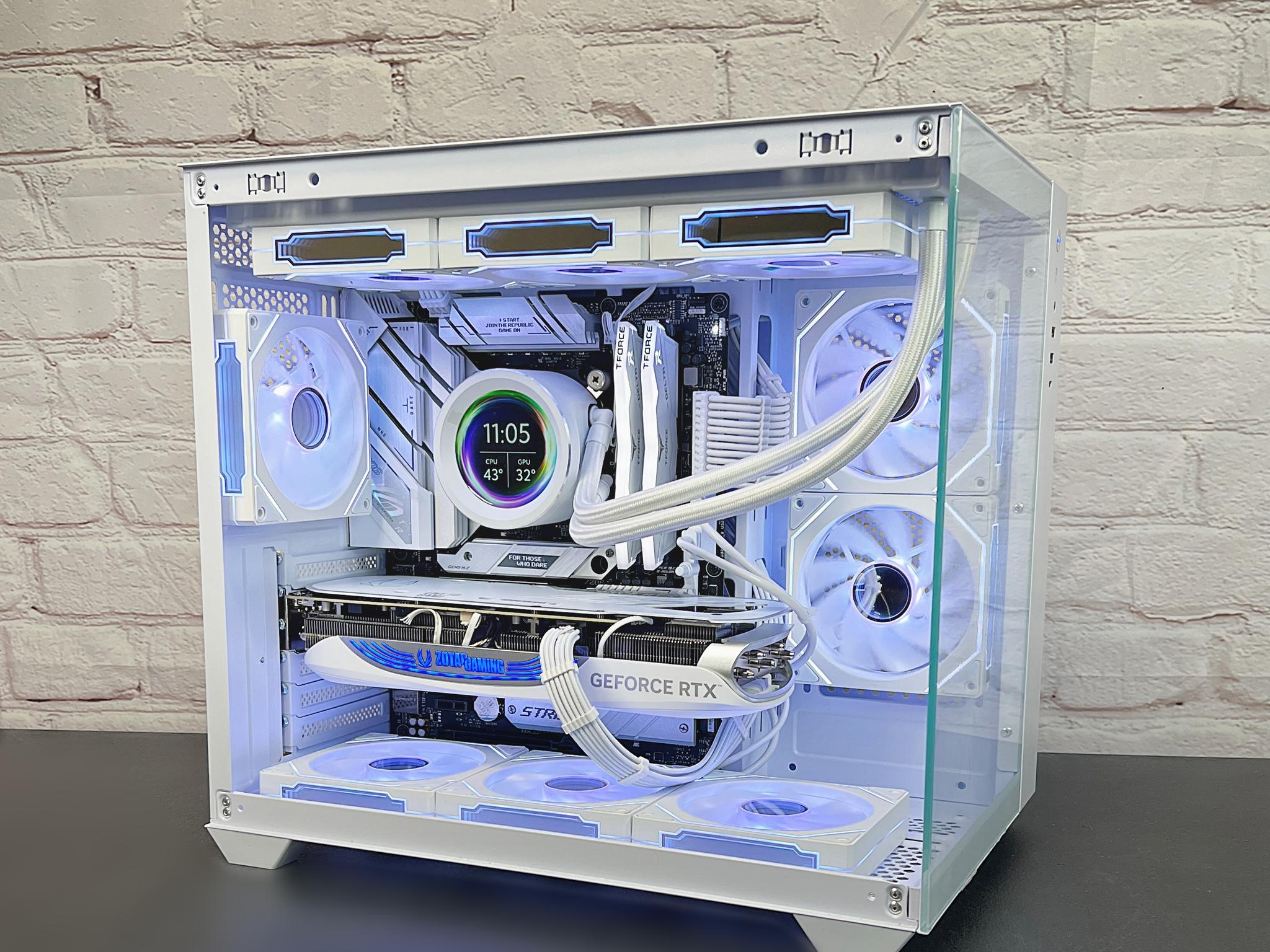 RTX 4080 Super Ryzen 7 7800X3D 32GB DDR5 RAM 4TB M.2 Gaming PC 🤯