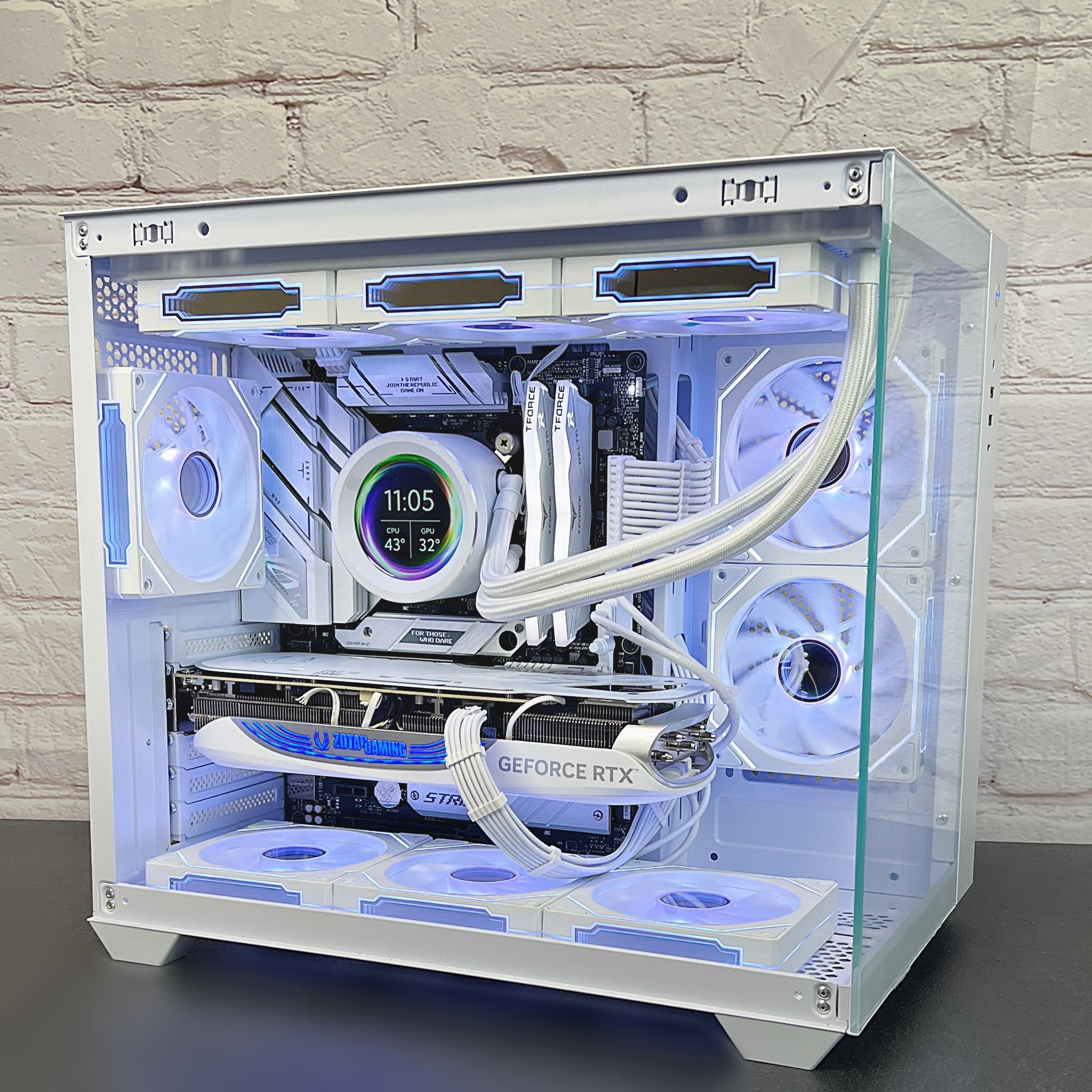 RTX 4080 Super Ryzen 7 7800X3D 32GB DDR5 RAM 4TB M.2 Gaming PC 🤯