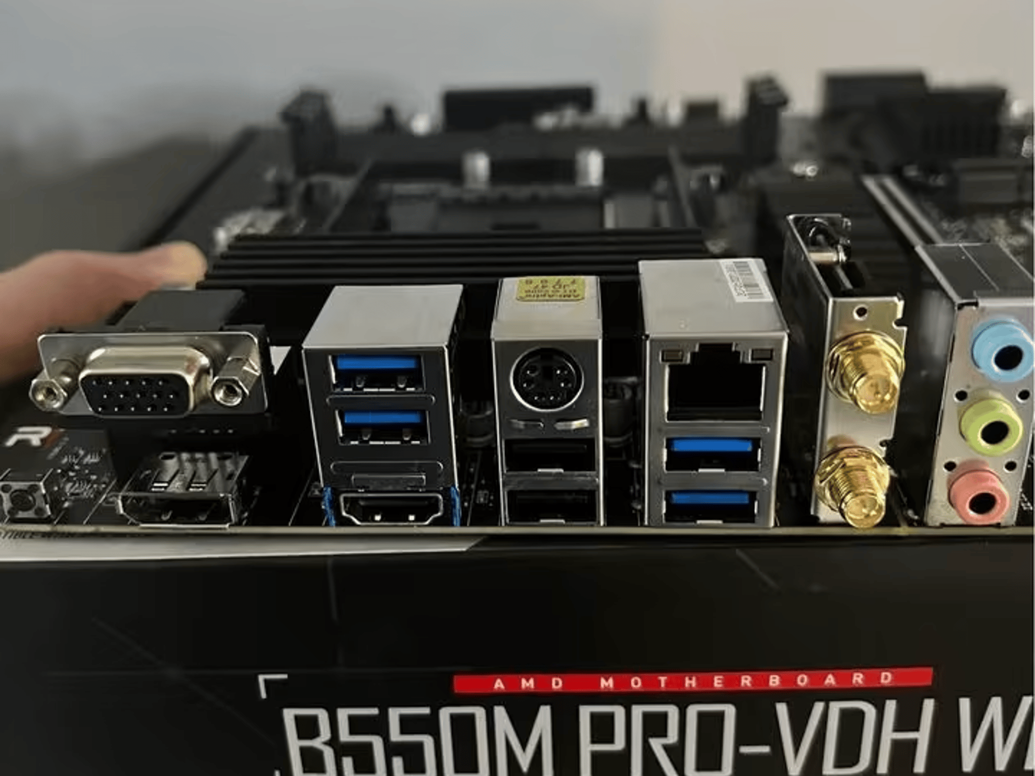 B550 MATX Motherboard with WiFi - 5000 Series Ready