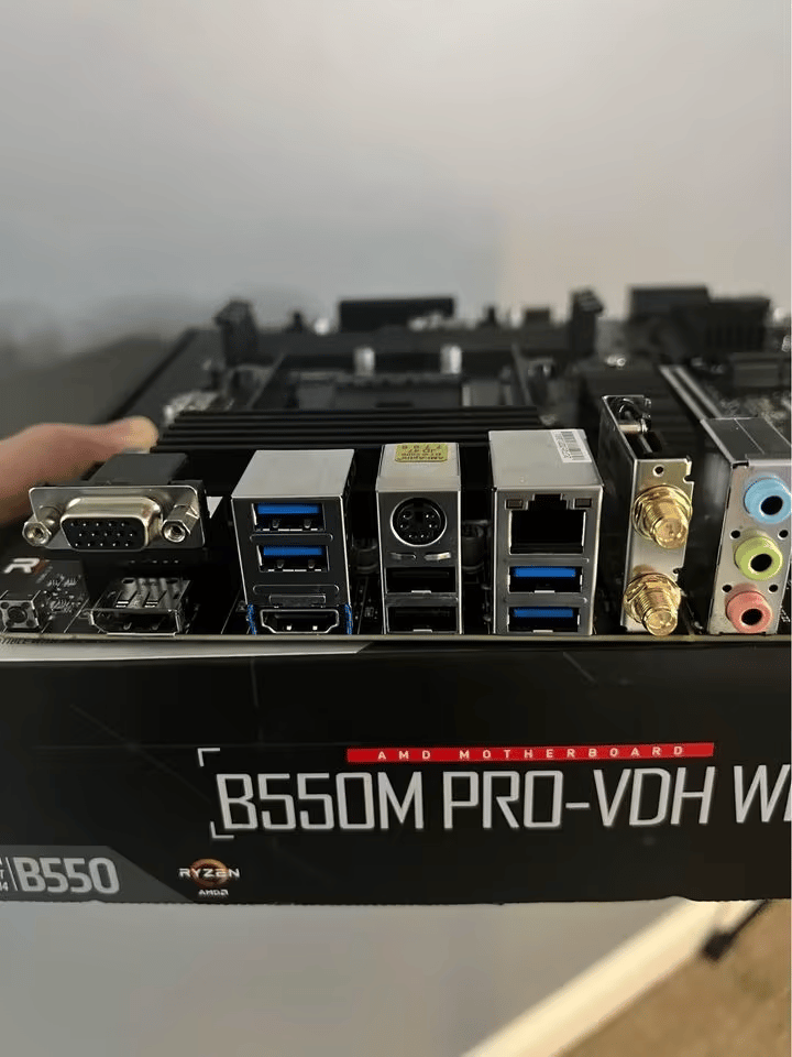 B550 MATX Motherboard with WiFi - 5000 Series Ready