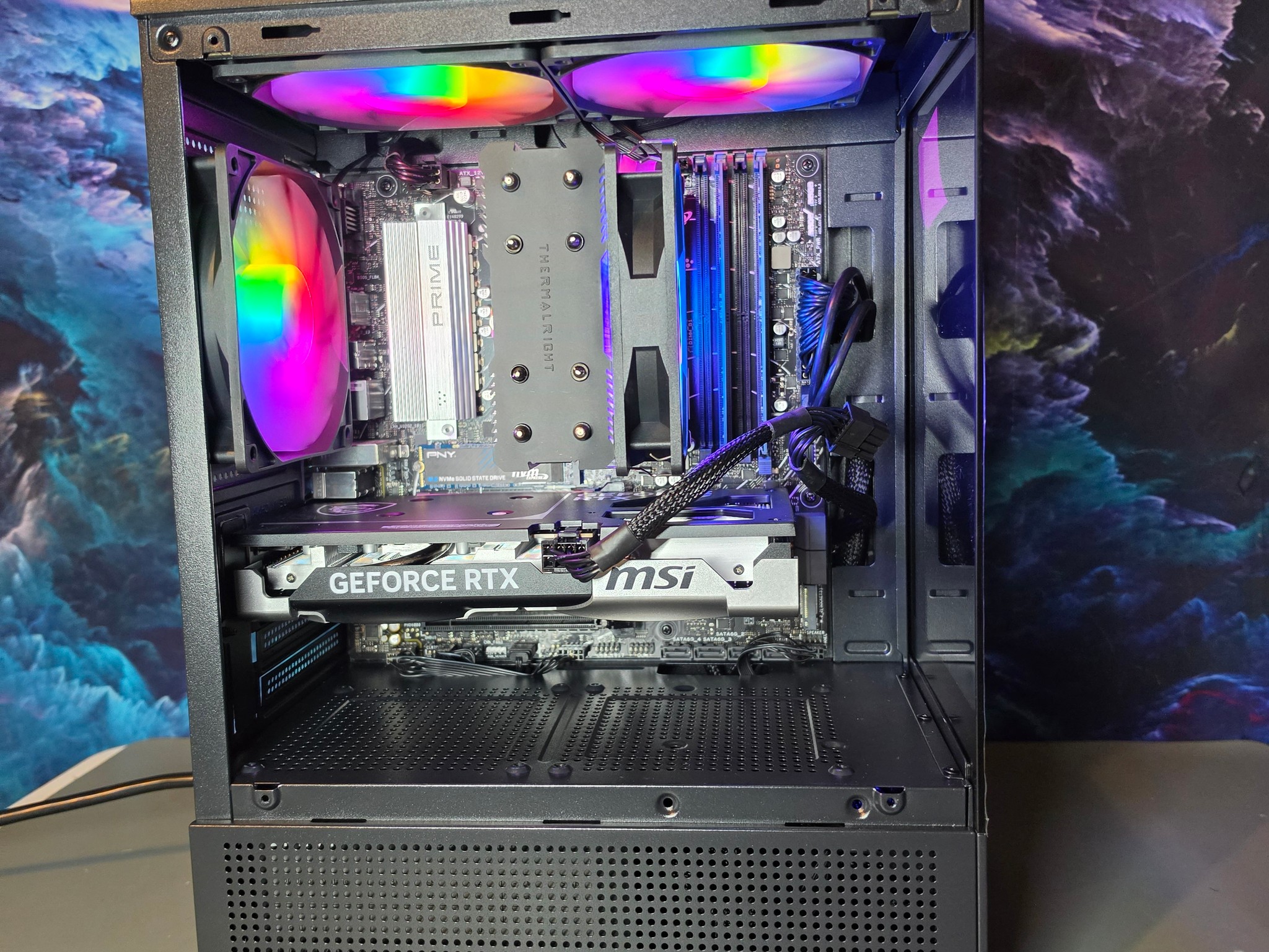 MSI RTX 5060ti 8gb + Ryzen 7600x PC Build #76