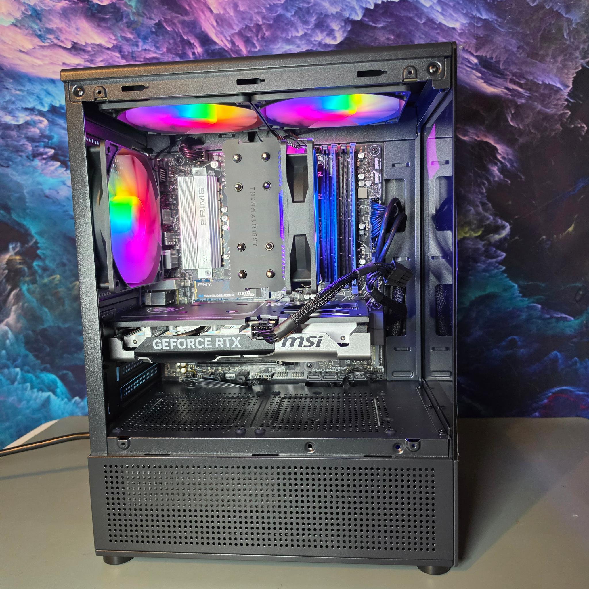 MSI RTX 5060ti 8gb + Ryzen 7600x PC Build #76