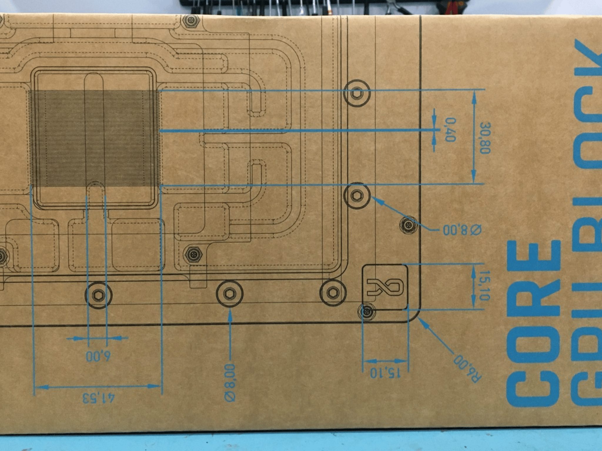 Alphacool Core RTX 5080 Solid + AMP GPU Water Block w/ Backplate 14733