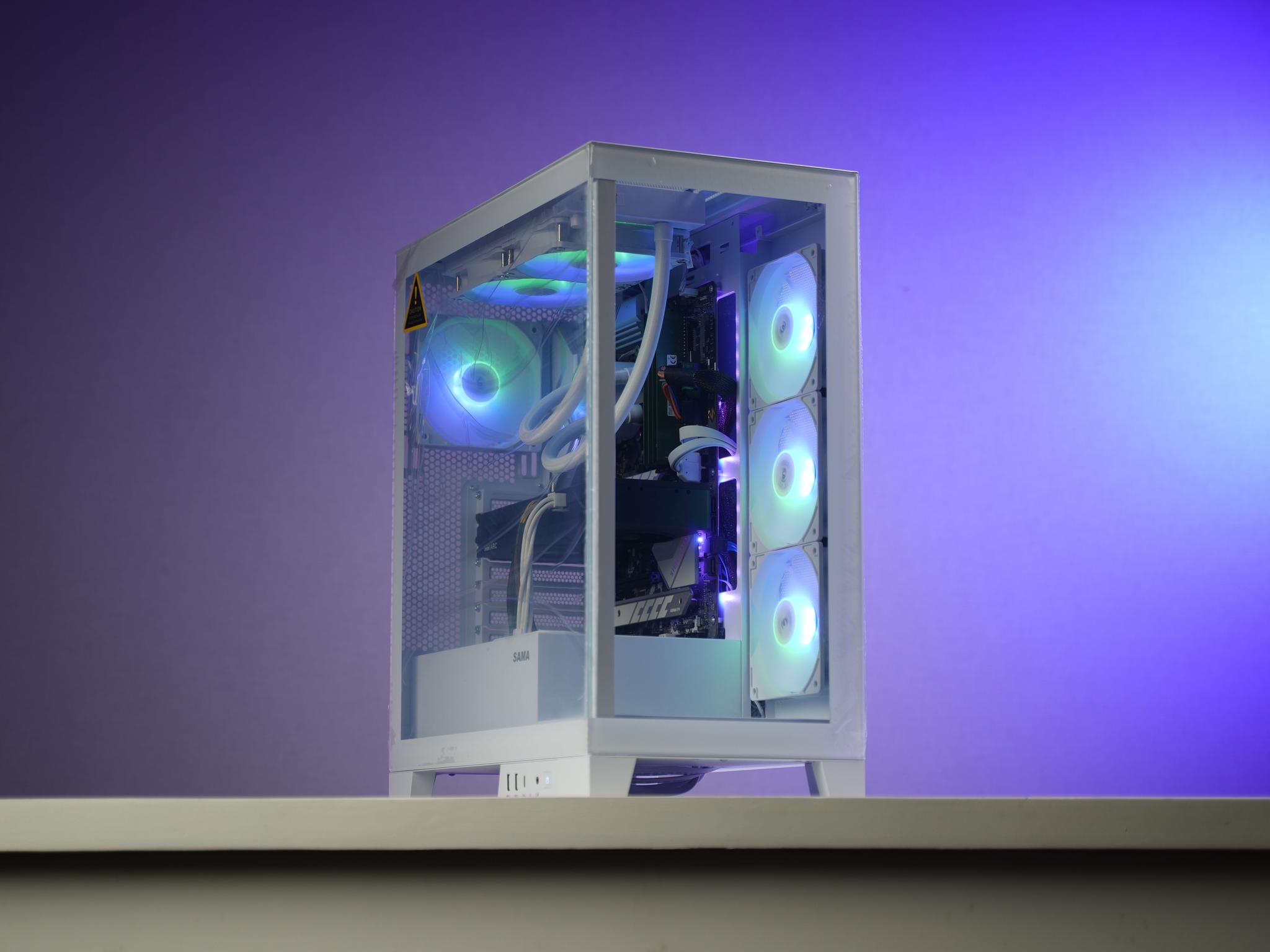 \ KF-00 / Intel Arc A770 Intel Core i5 11600Kf 16GB 1.3TB Windows 11 Gaming PC Powerhouse