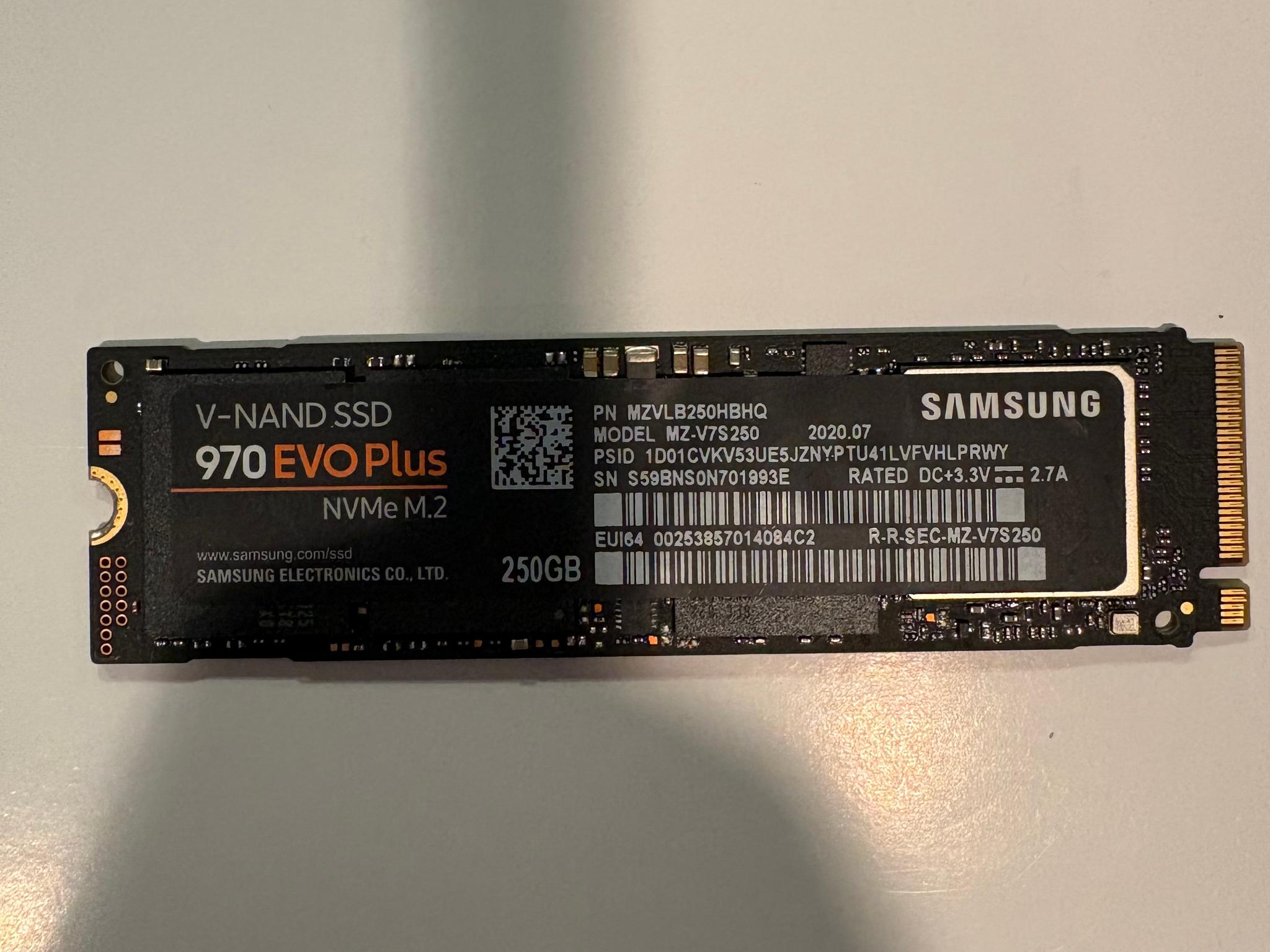 Samsung 970 Evo Plus 256GB - Image 1