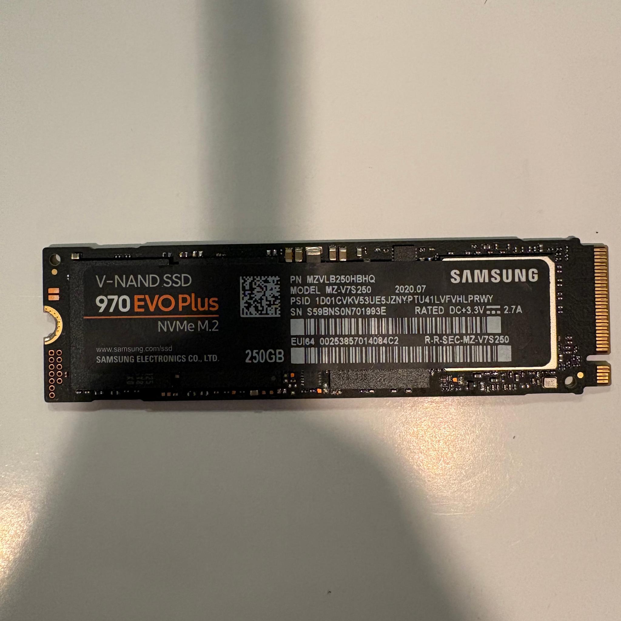 Samsung 970 Evo Plus 256GB