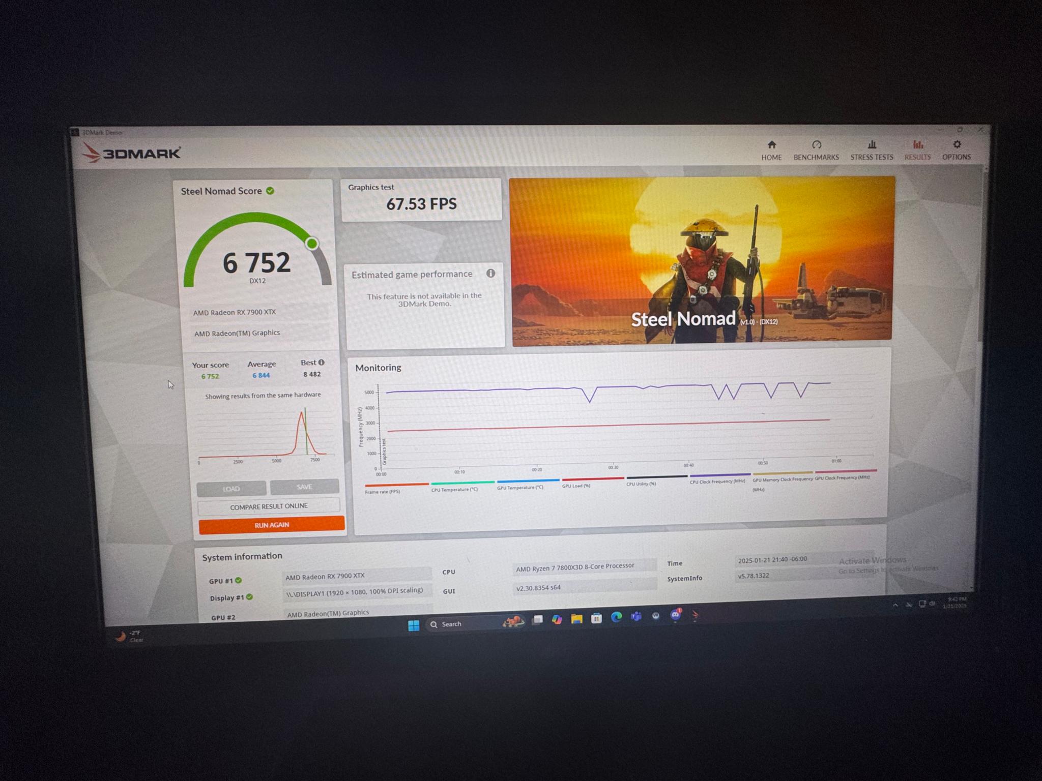 Radeon RX7900XTX + Ryzen 7 7800X3D, 32 GB DDR5 Ram, 1 TB Storage
