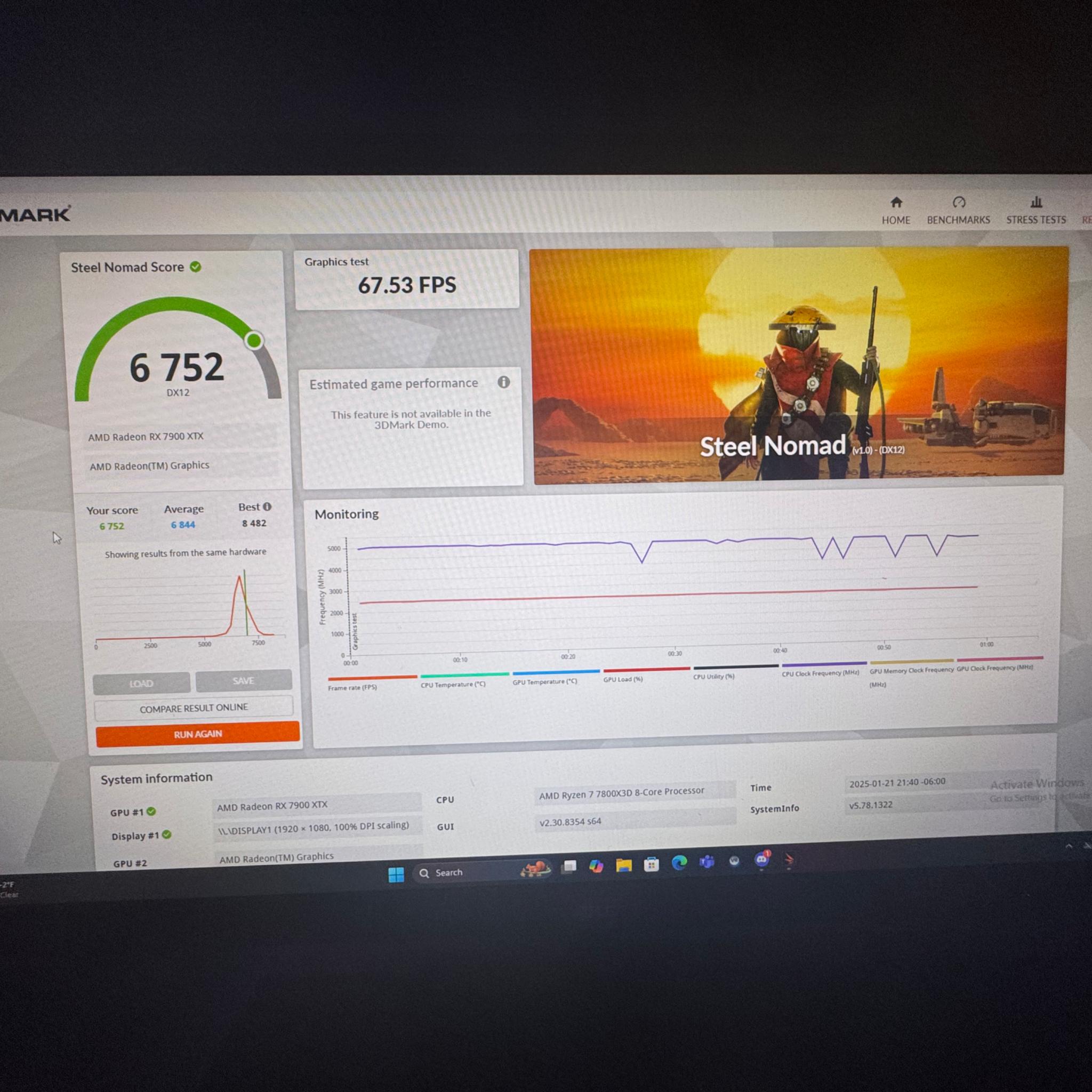 Radeon RX7900XTX + Ryzen 7 7800X3D, 32 GB DDR5 Ram, 1 TB Storage