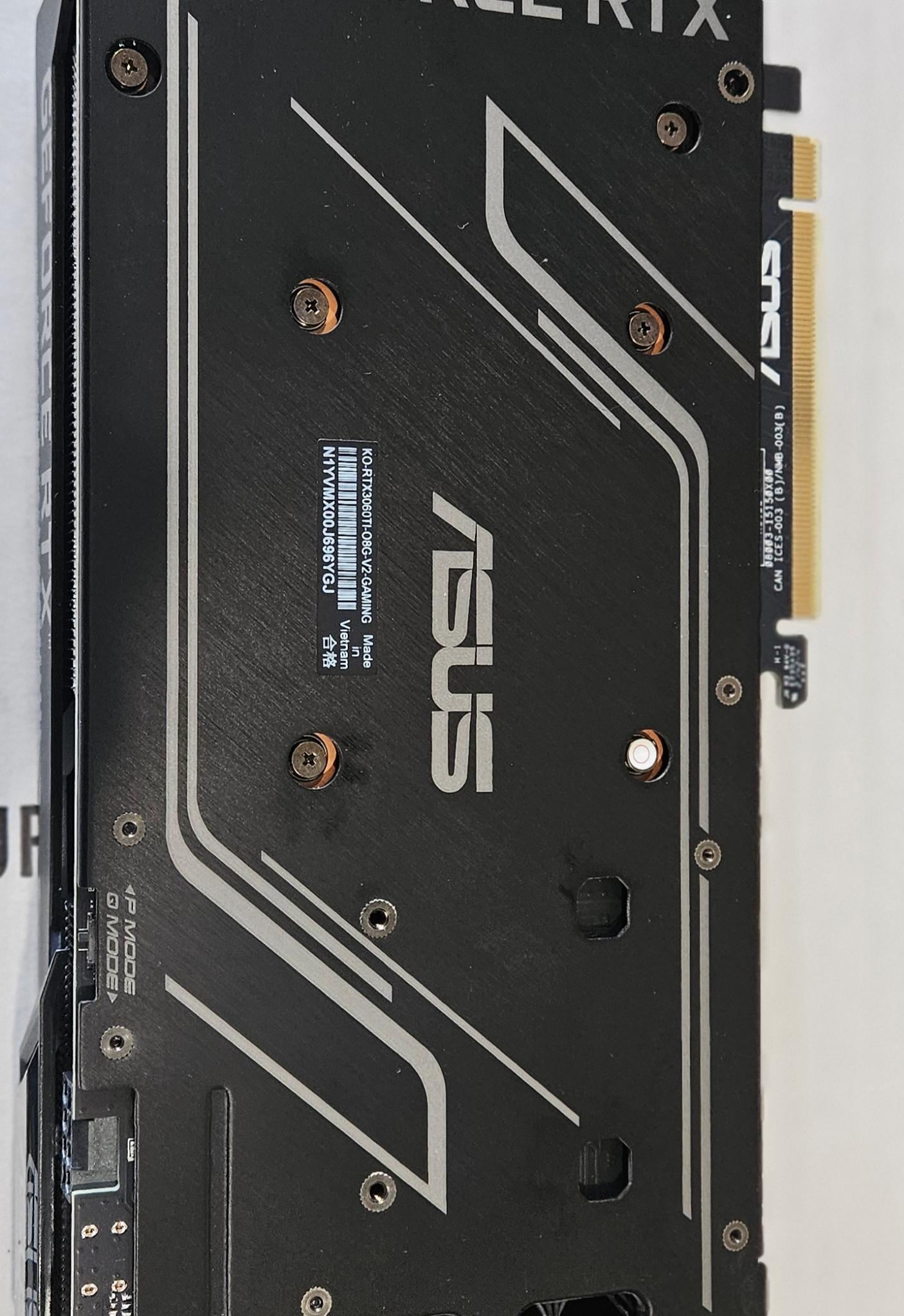 ASUS KO GAMING OC V2 GeForce RTX 3060 Ti LHR
