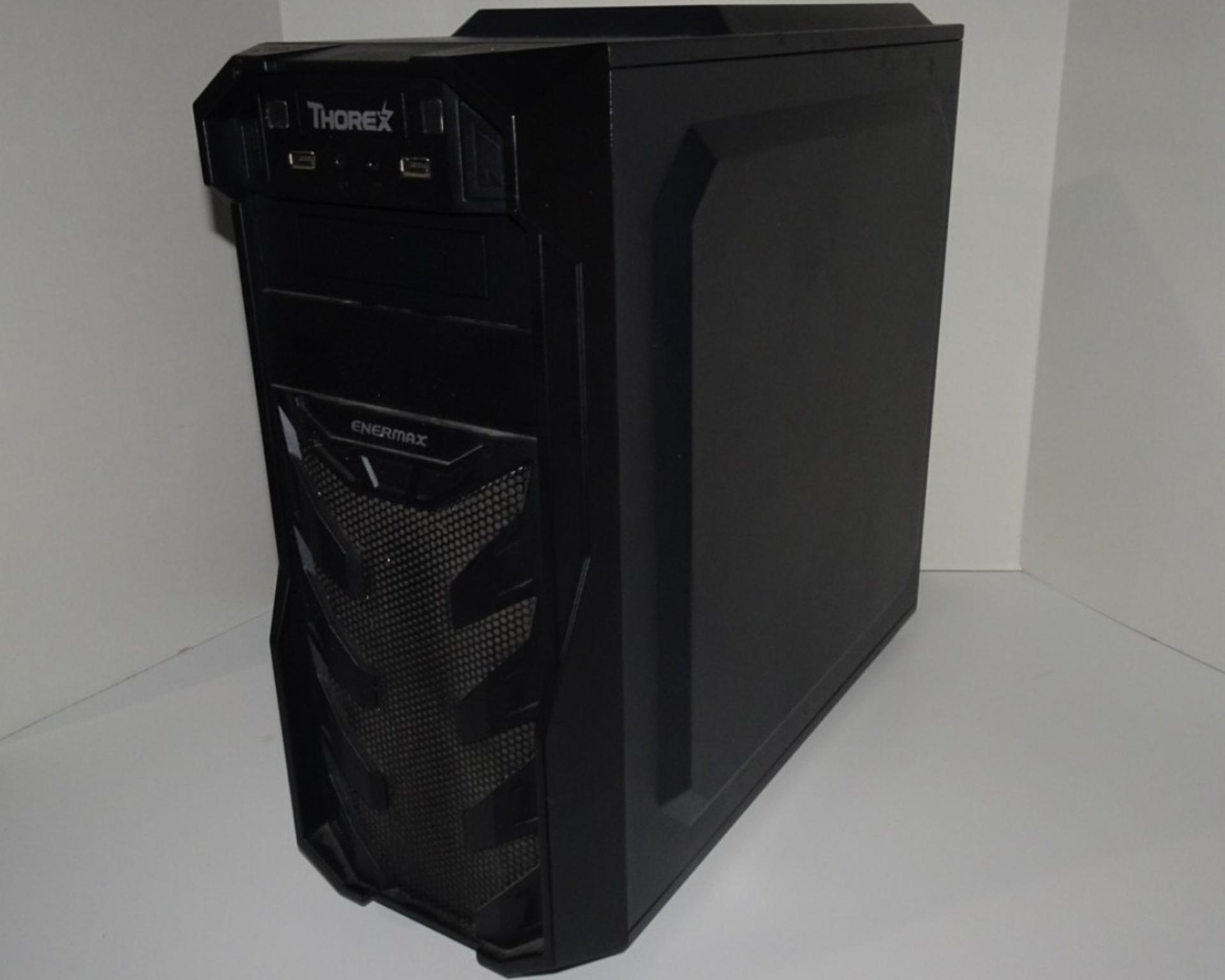 Used Enermax Thorex Computer Case ATX PC Gaming Rig Case