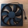 Corsair 120mm DC Brushless Case Cooling Fan 3-Pin 12V 0.38A A1225M12S