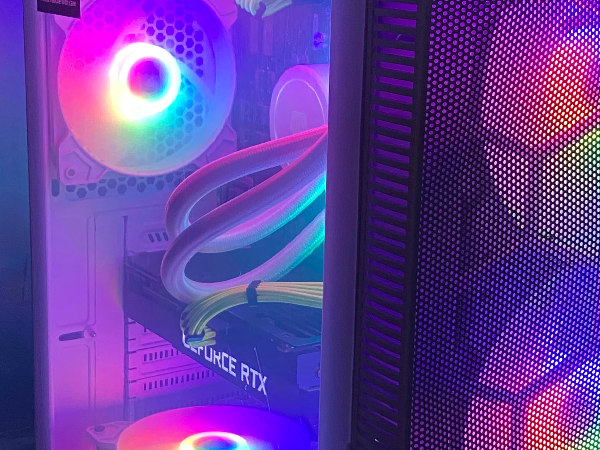 (Liquid Cooled) Ryzen 7-RTX 3060ti-256gb Nvme SSD-2TB HDD-16GB 