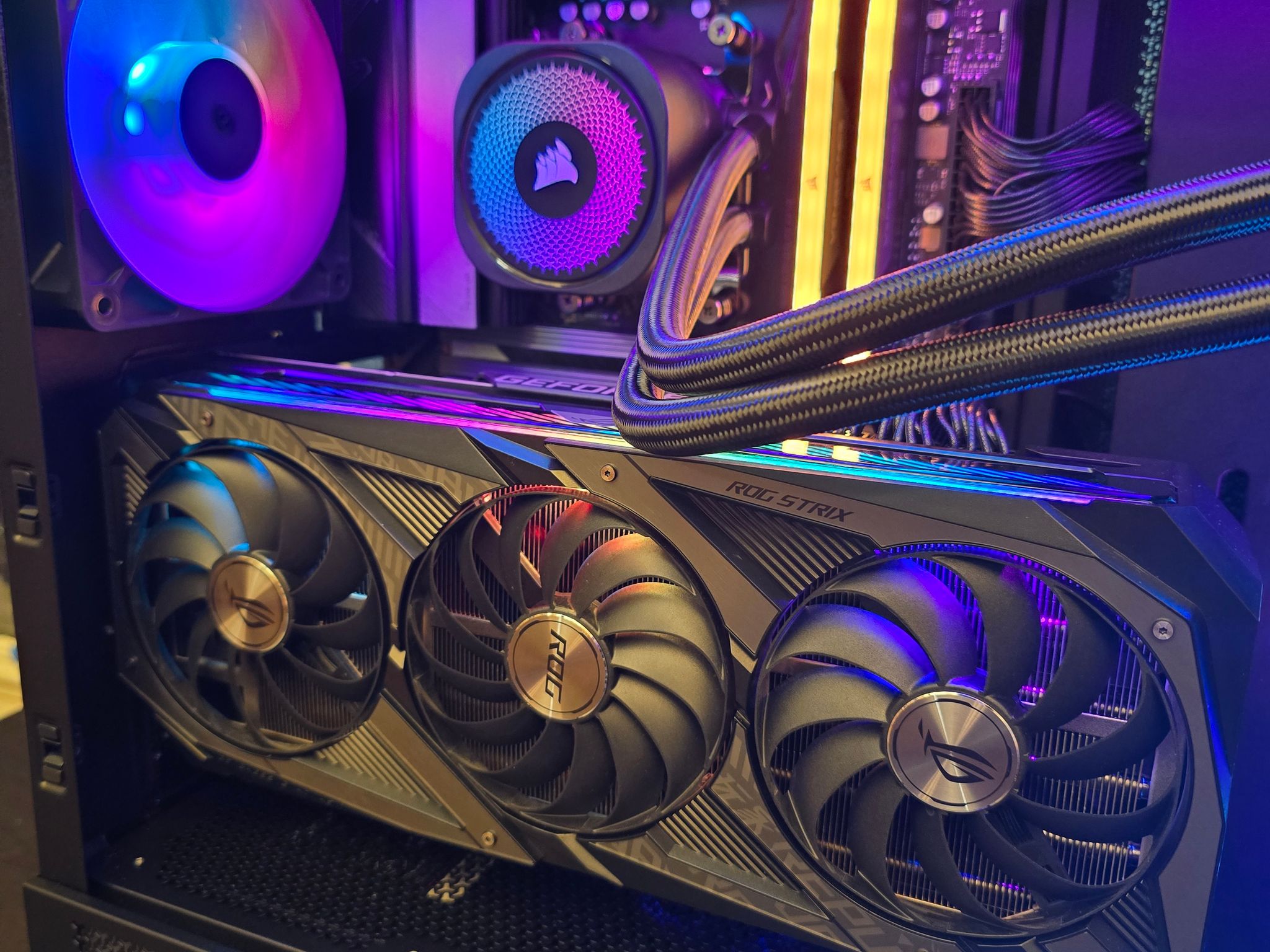 🚀 1440P CUSTOM AM5 PC | ROG STRIX RTX 3080 OC | RYZEN 5 7600X | 6000Mhz 32GB RAM | 1TB M.2 SSD 🚀