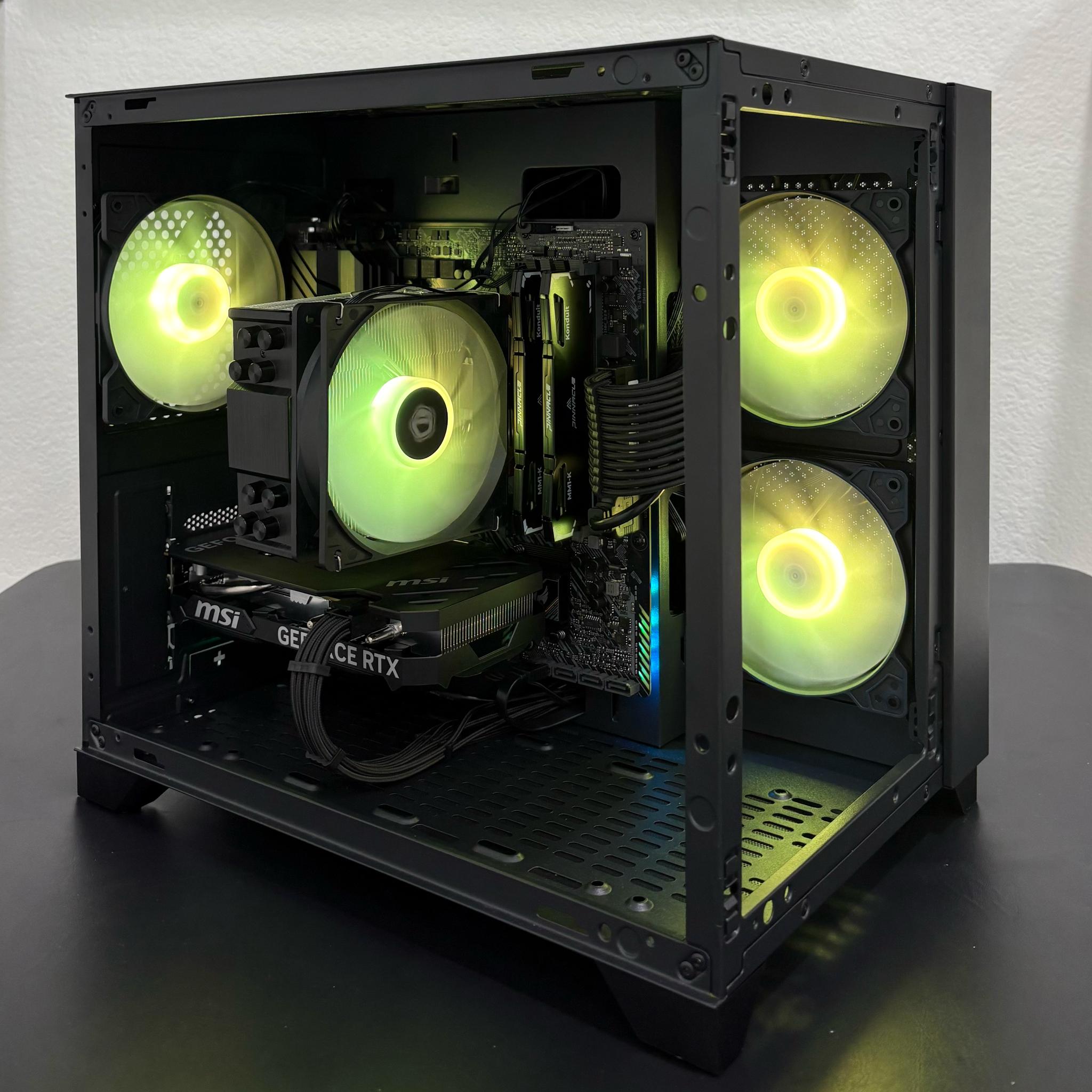 | Gaming PC | RTX 4060 | Ryzen 5 5600G | 16 GB 3200 Mhz | 512GB Storage | ARGB | Accepts Offers! |