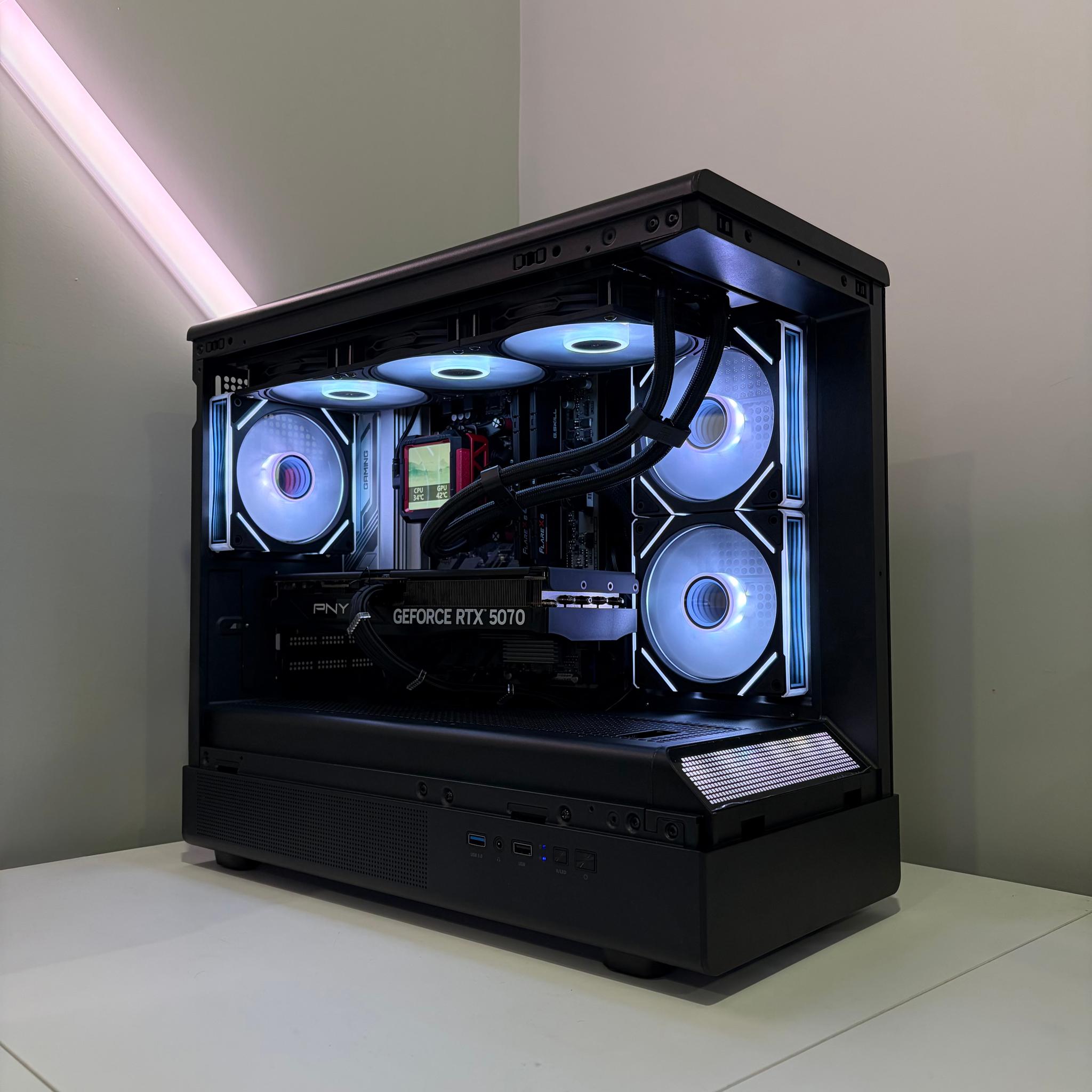 RTX 5070 | Ryzen 5 9600X | 32GB DDR5 RAM | Gaming PC