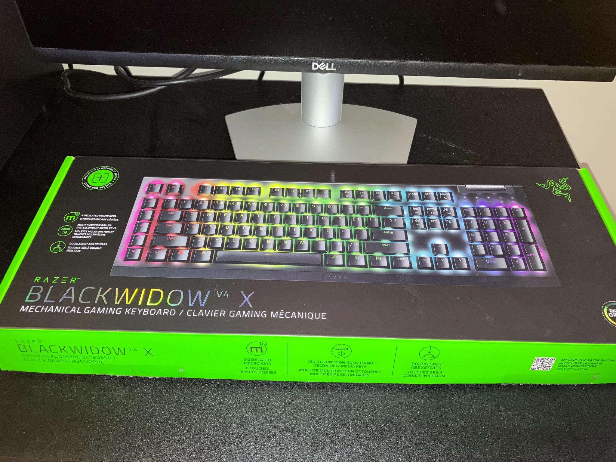 Razer BlackWidow V4 X - Green Switch