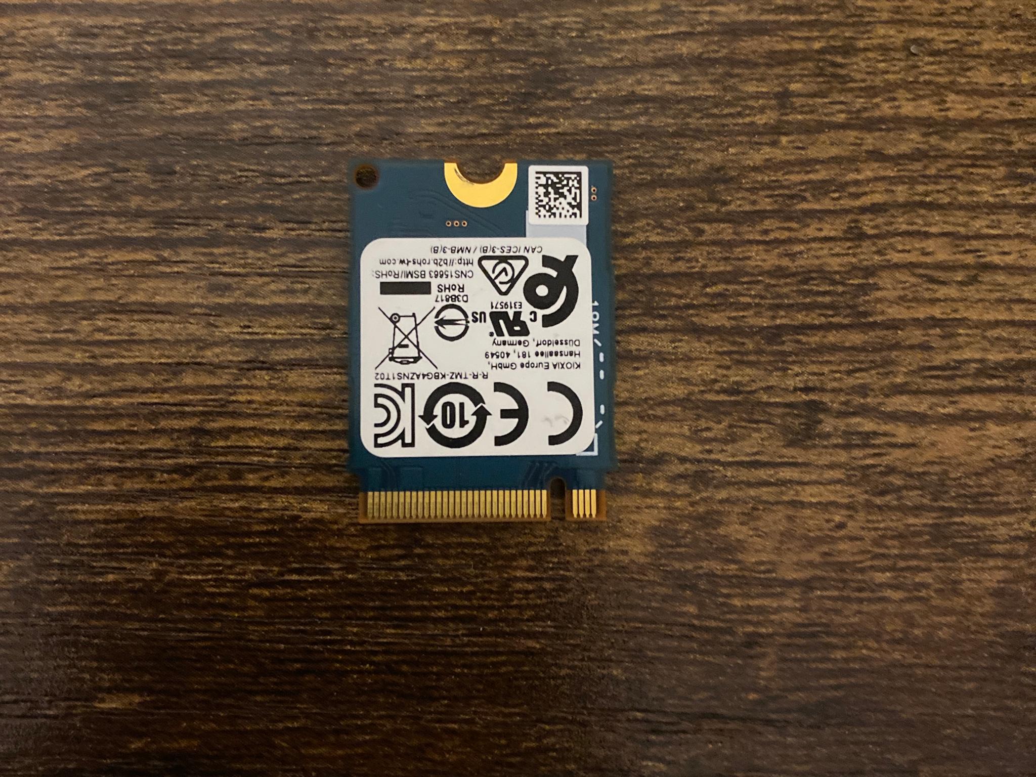 256gb NVME SSD