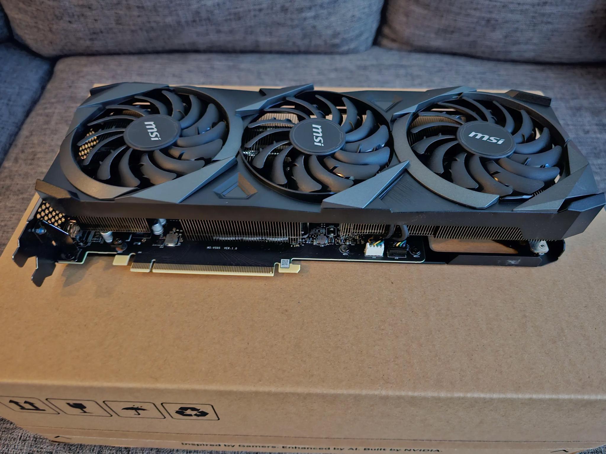 MSI RTX 3070 Ti VENTUS 3X 8G OC Like New