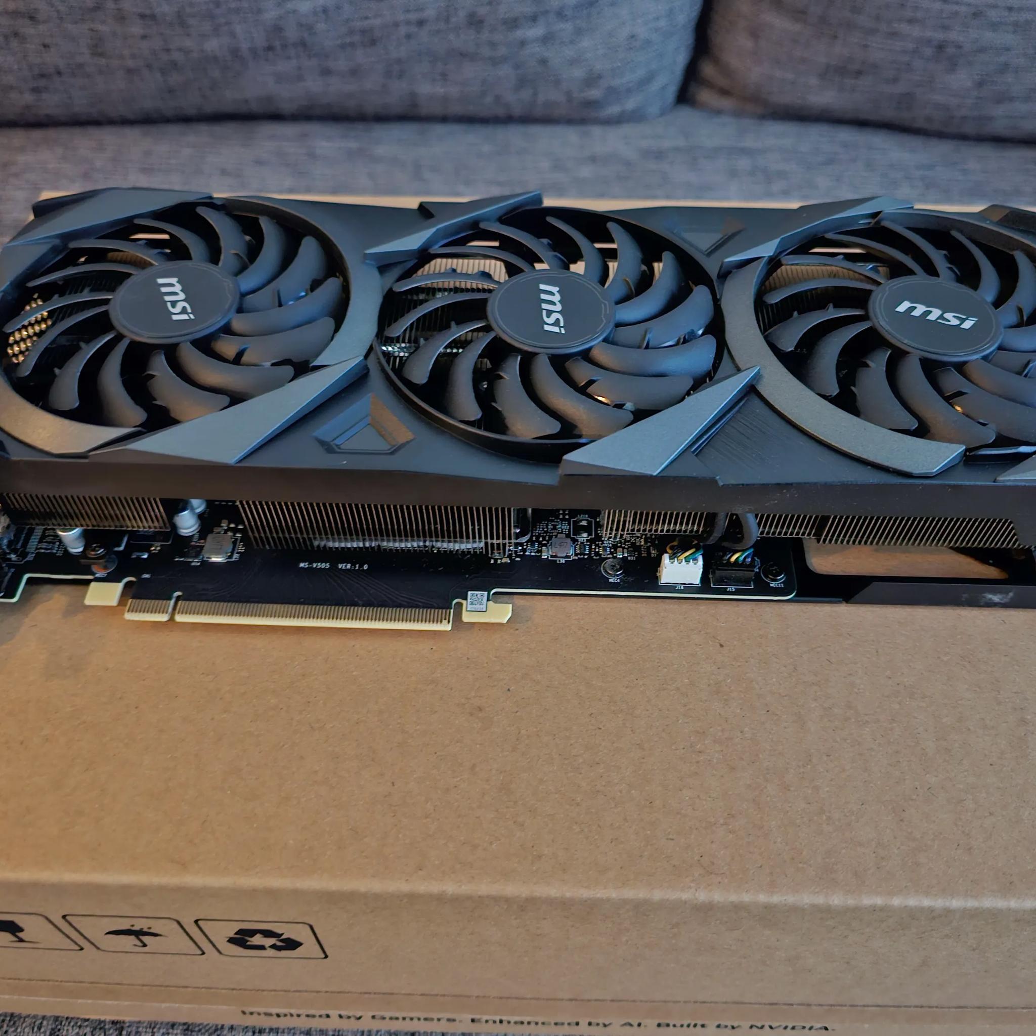MSI RTX 3070 Ti VENTUS 3X 8G OC Like New