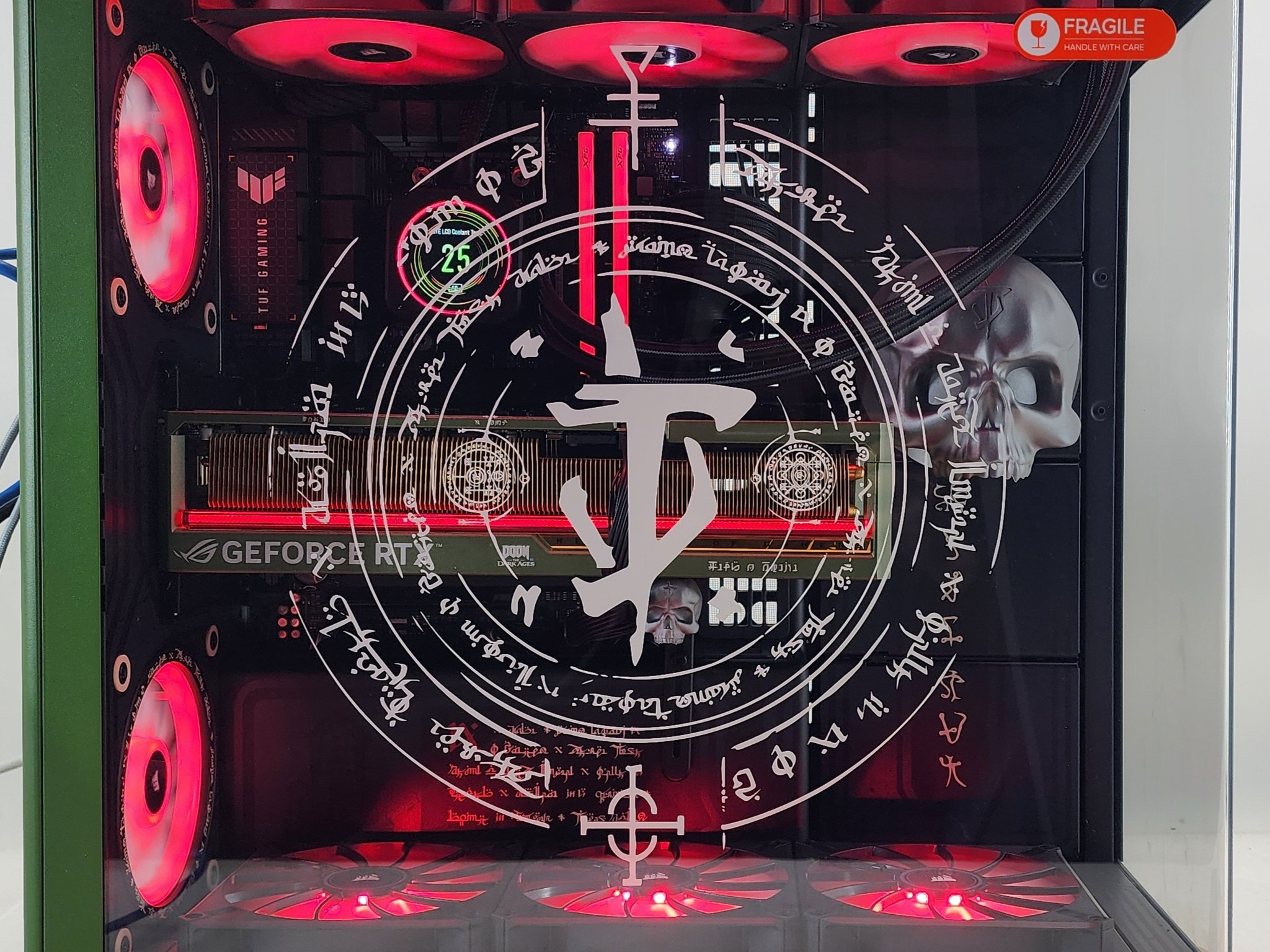 Gaming PC Ryzen 7 9800X3D 32GB RAM 2TB SSD RTX 5080 16GB Windows 11 DOOM PC