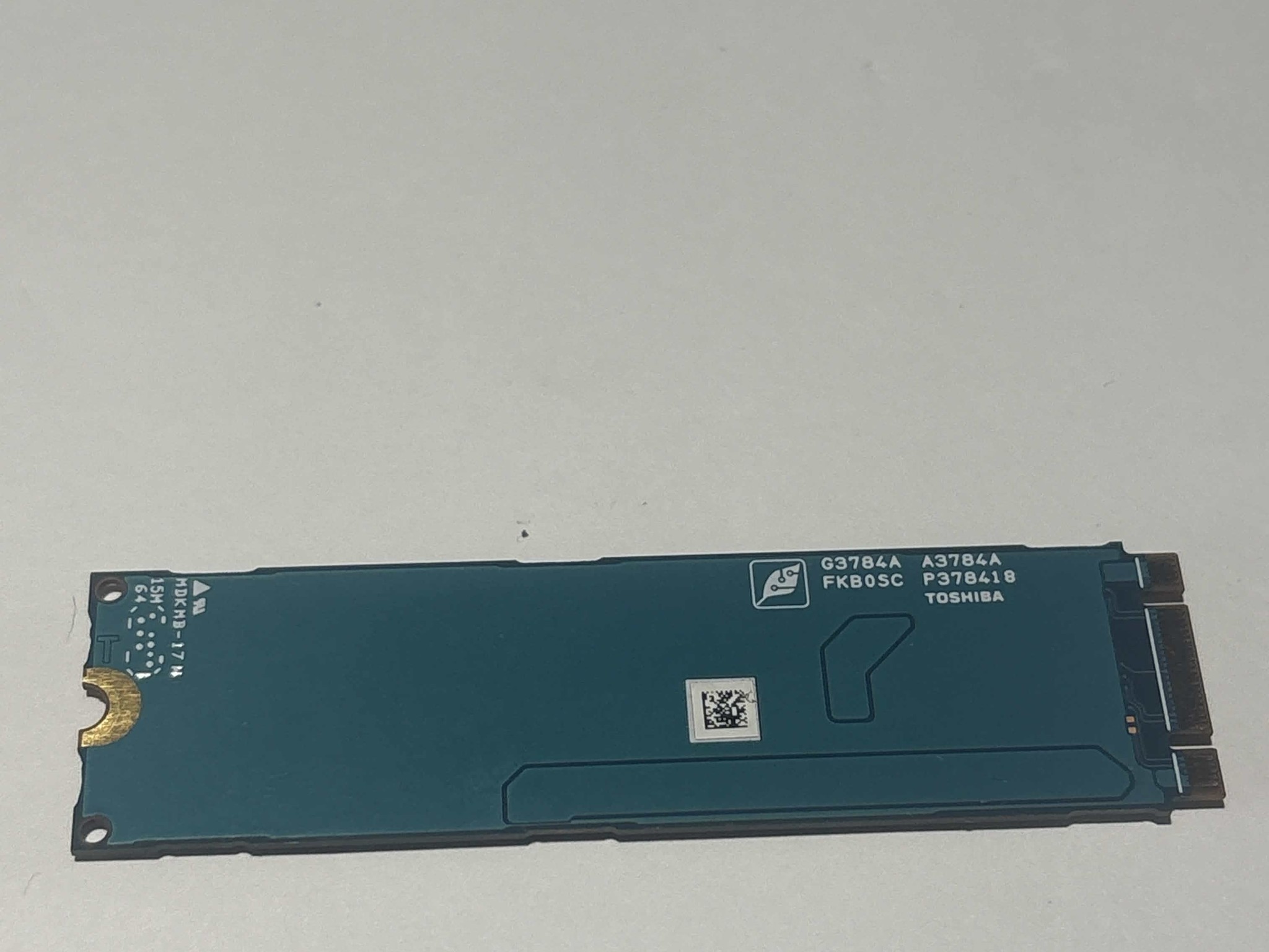 Toshiba 128GB M.2 SATA SSD Tested Working 64% Health