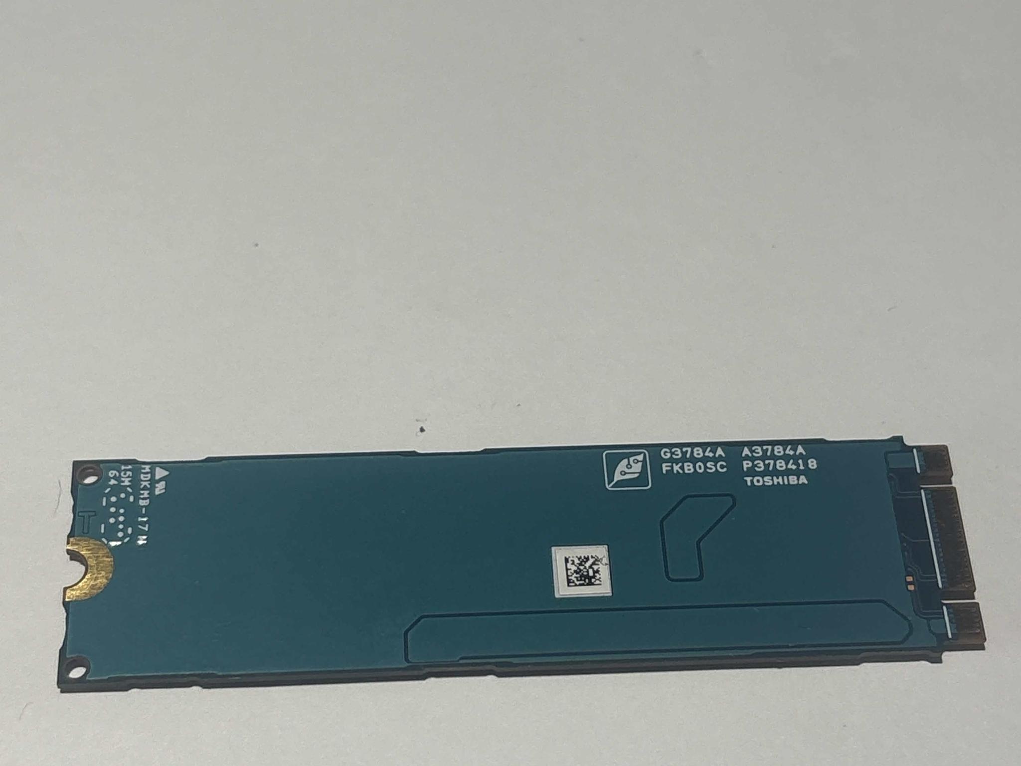 Toshiba 128GB M.2 SATA SSD Tested Working 64% Health