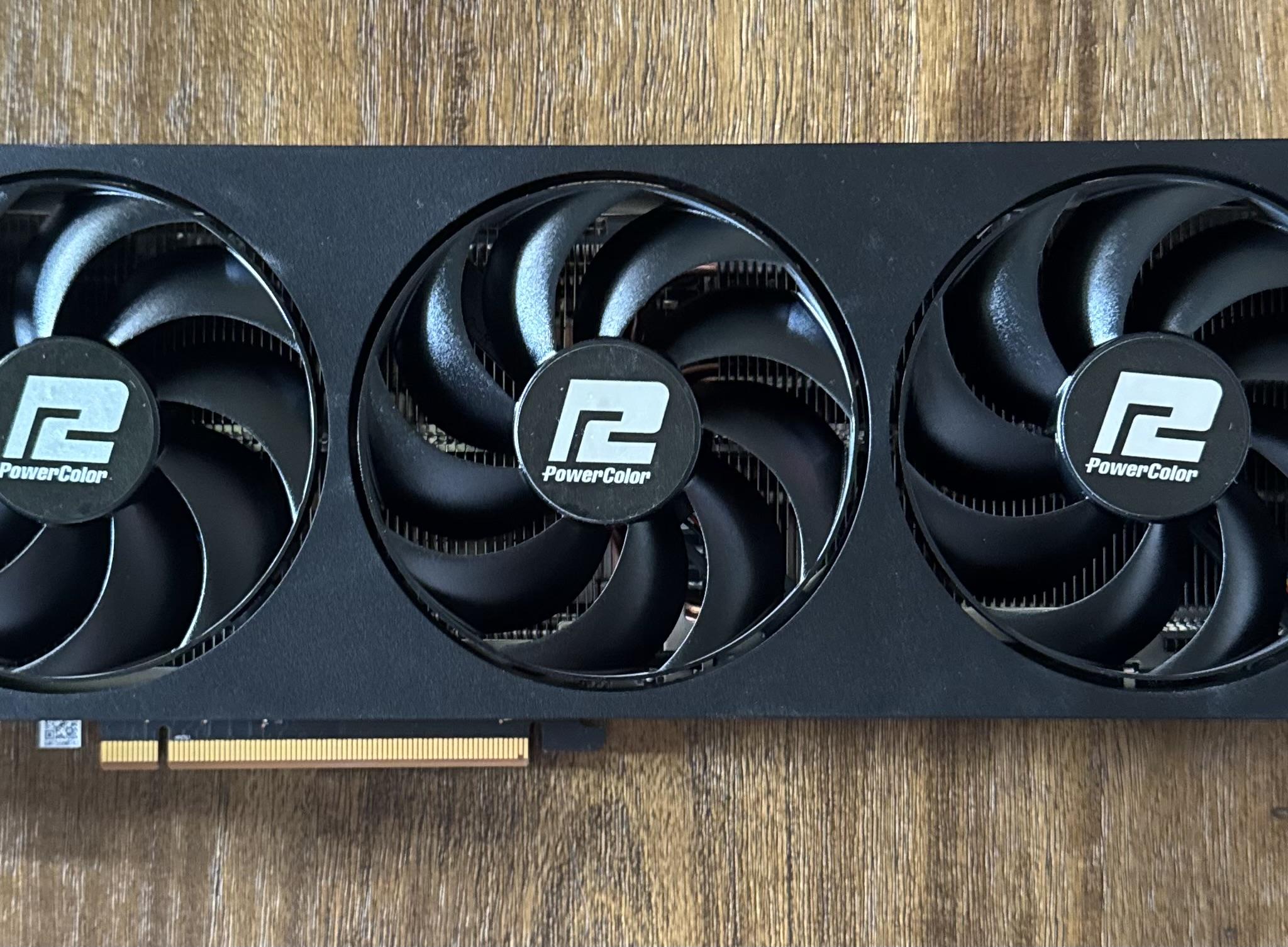 Powercolor Fighter AMD RX7700 XT like new