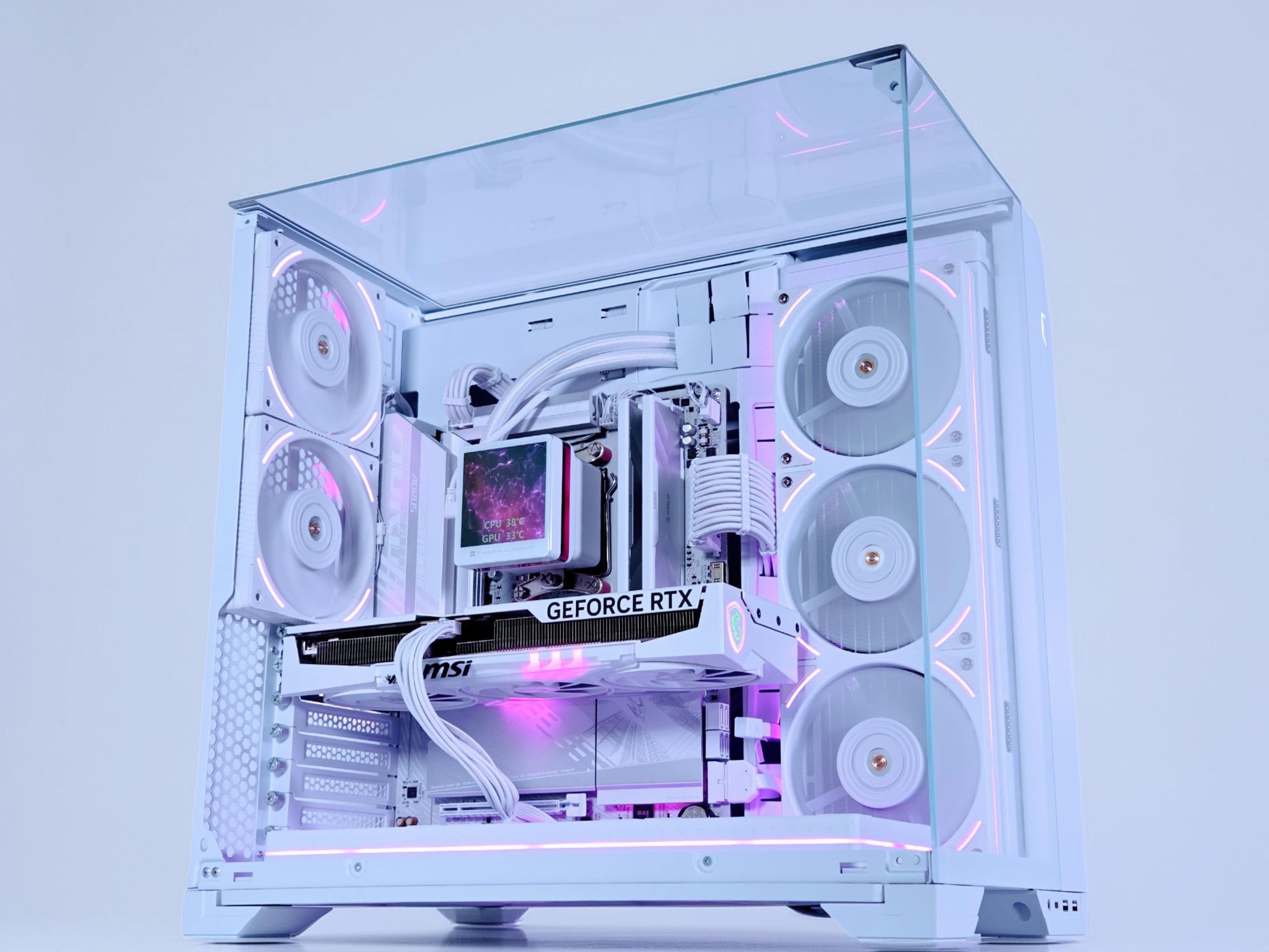 🧊👑 Night King 3🧟‍♂️🗡️ Nvidia RTX 5070 Ti 16GB❄️AMD Ryzen 7 9850X3D❄️32GB DDR5❄️2TB NVME