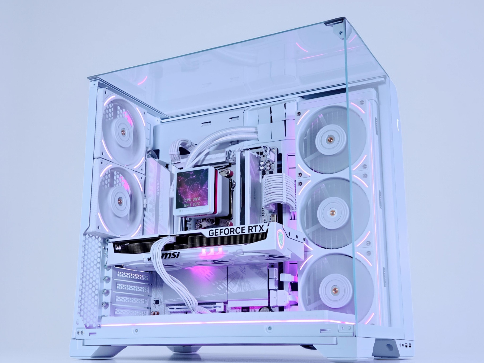 🧊👑 Night King 3🧟‍♂️🗡️ Nvidia RTX 5070 Ti 16GB❄️AMD Ryzen 7 9850X3D❄️32GB DDR5❄️2TB NVME