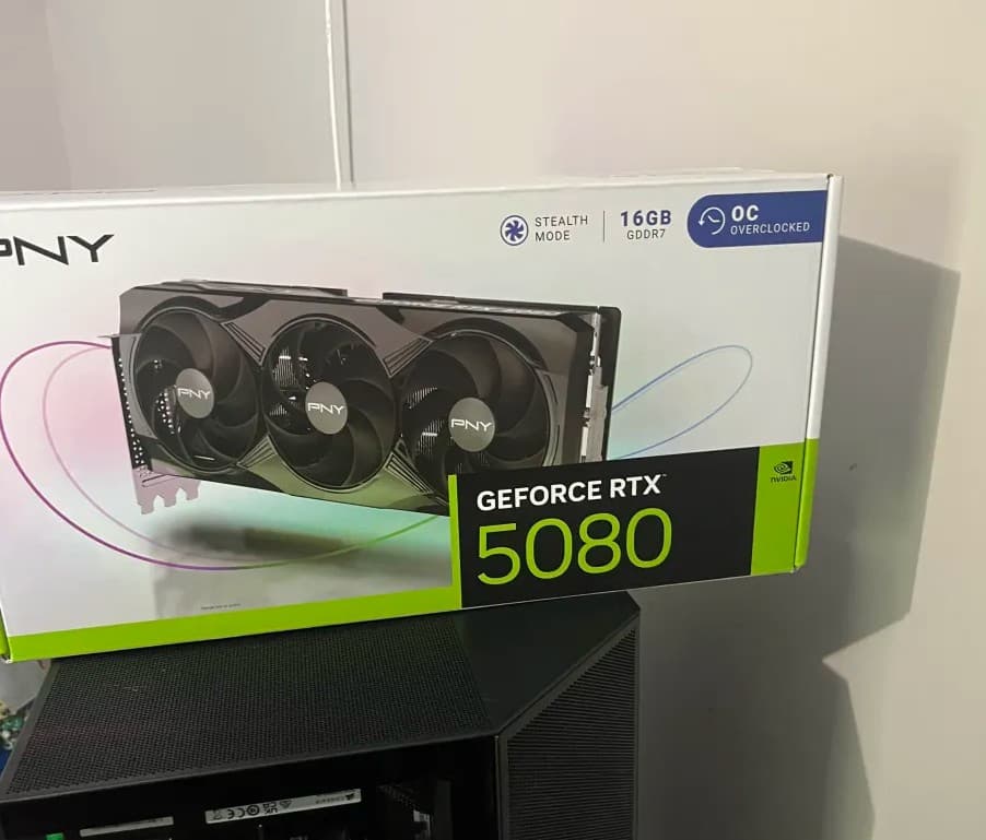 RTX 5080 PNY OC (Used, Like-new)