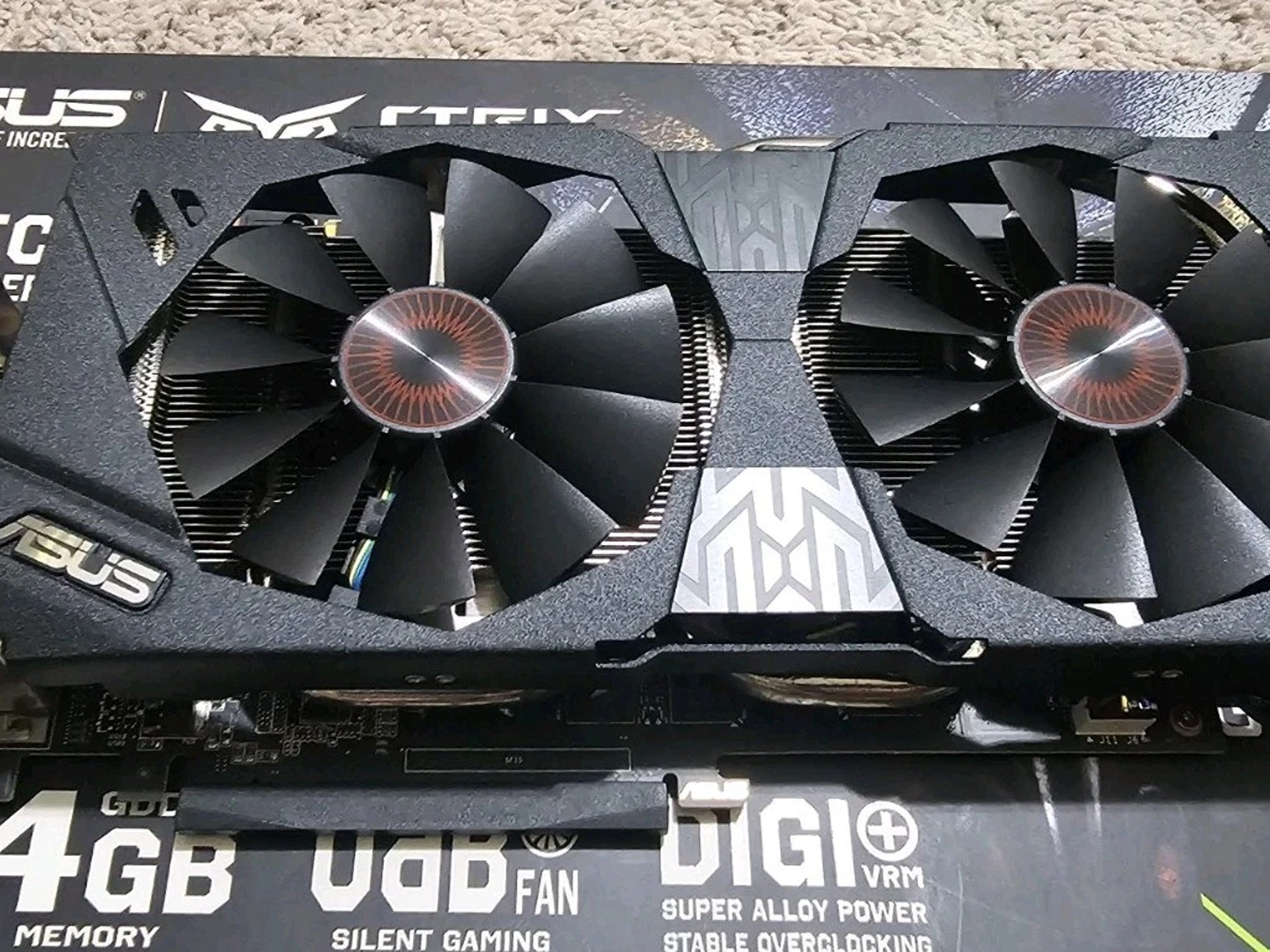 ASUS STRIX GTX 970 OC 4GB GDDR5 Video Card (STRIXGTX970DC2OC4GD5)